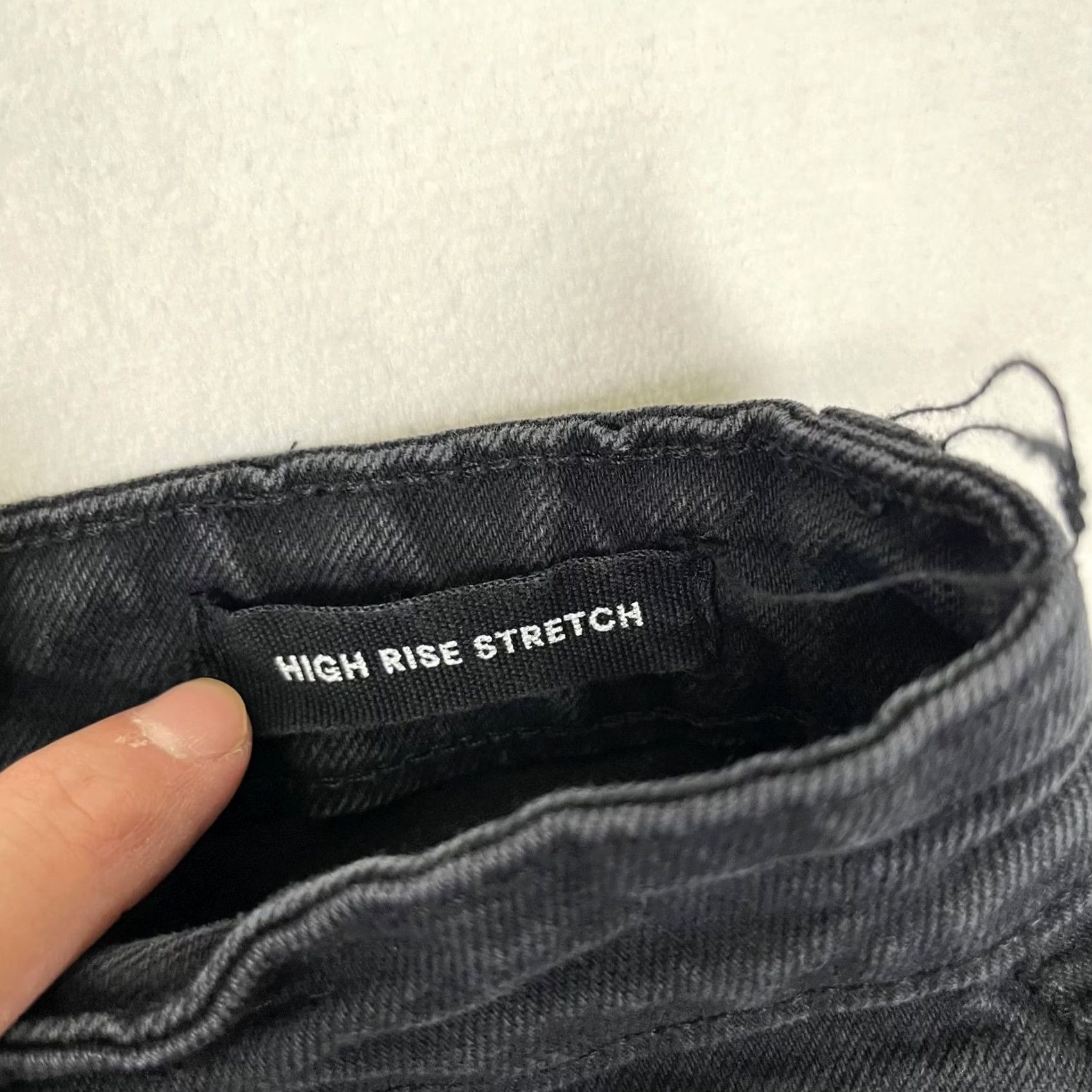 Cotton On Cotton On Shorts Womens 6 Black High Rise Mom Denim Cuffed Stretch Casual Size 28" / US 6 / IT 42 - 5 Thumbnail