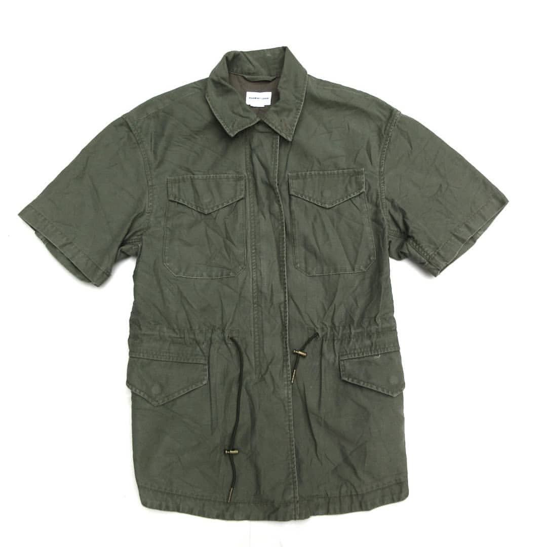 Club Monaco × Vintage Vintage Club Monaco Military Shirt With Rough Raw material Size US M / EU 48-50 / 2 - 1 Thumbnail