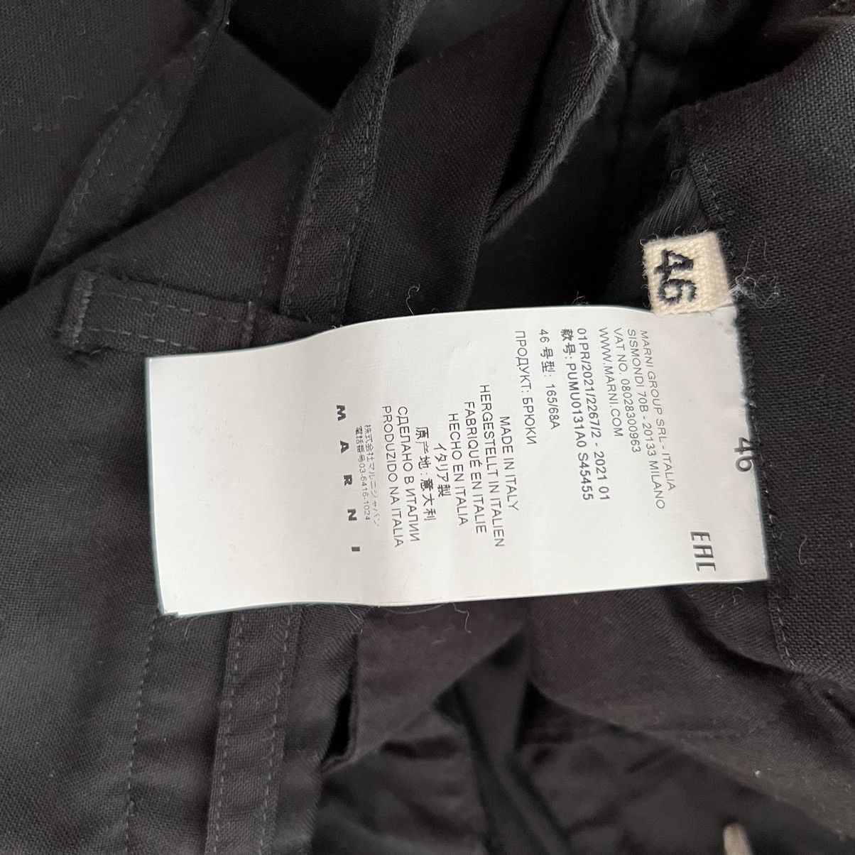Marni Marni Trousers Black Size US 32 / EU 48 - 4 Thumbnail