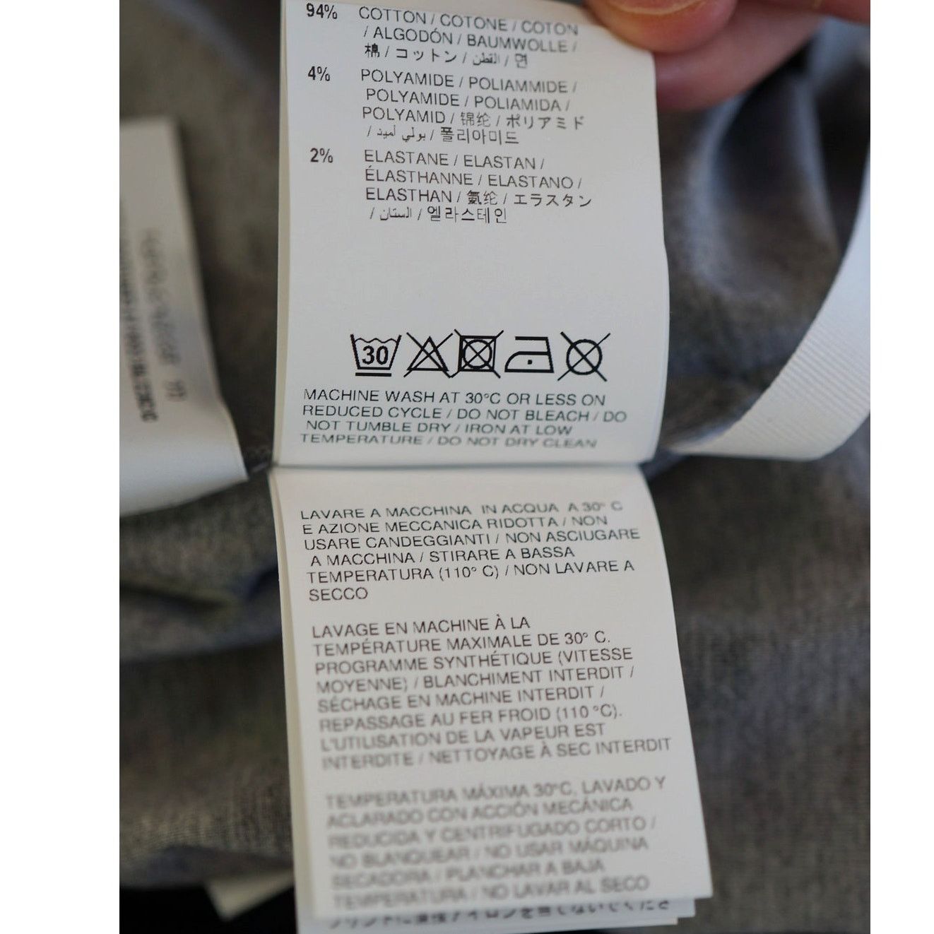 Off-White Off-White c/o Virgil Abloh - "OFF" Mini Dress Gray / IT 40 Size S / US 4 / IT 40 - 7 Thumbnail