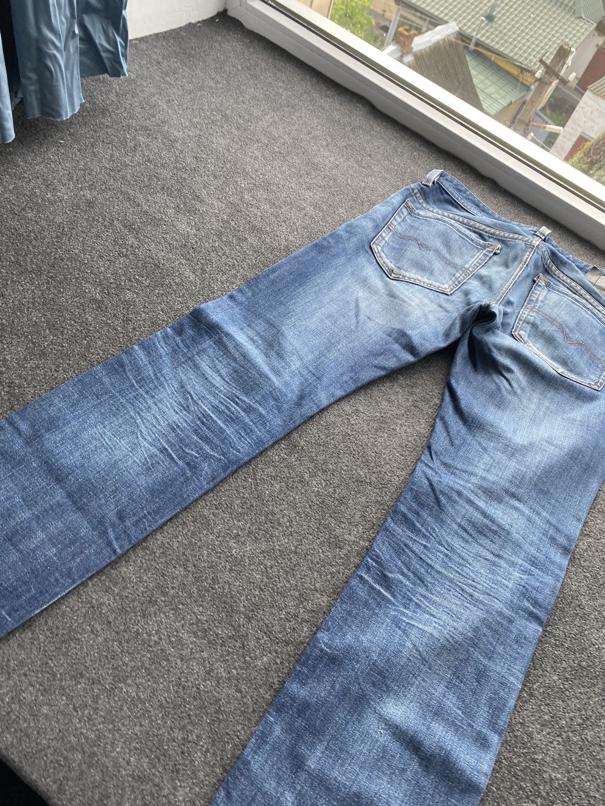 Diesel 🔥Opium Punk Diesel blue jeans thavar 31 mens Size US 31 - 18 Thumbnail