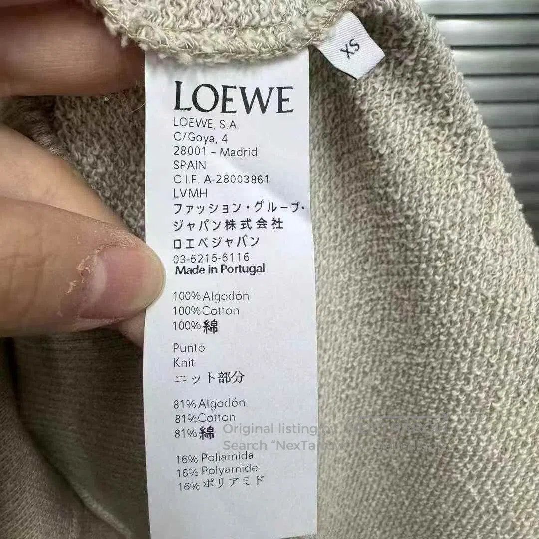 Loewe Loewe Letter Logo Oversized XS Sweatshirt. Size XS / US 0-2 / IT 36-38 - 4 Thumbnail