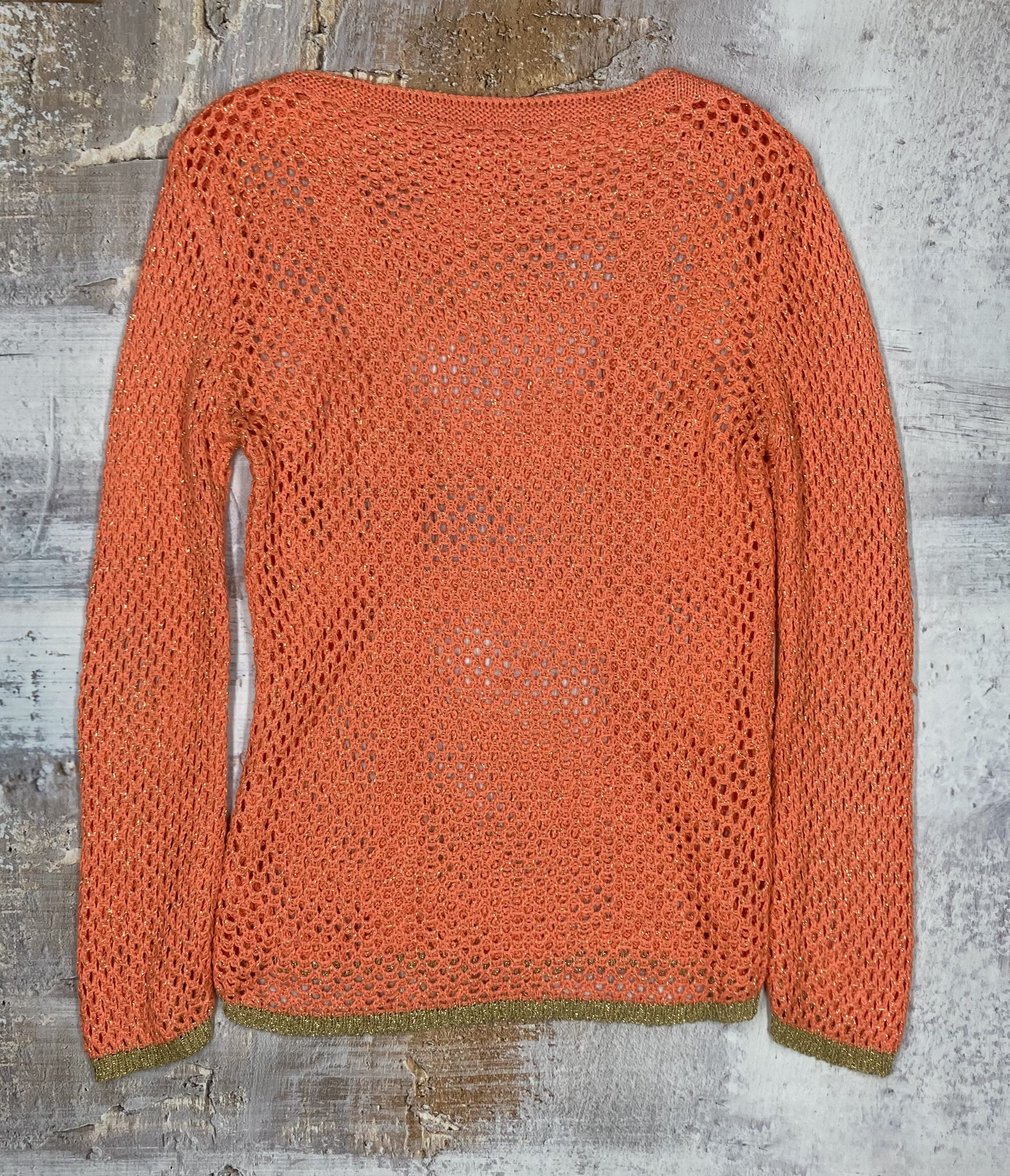 Vintage Vintage Mesh Sweater Women’s Size M/L Size M / US 6-8 / IT 42-44 - 6 Thumbnail