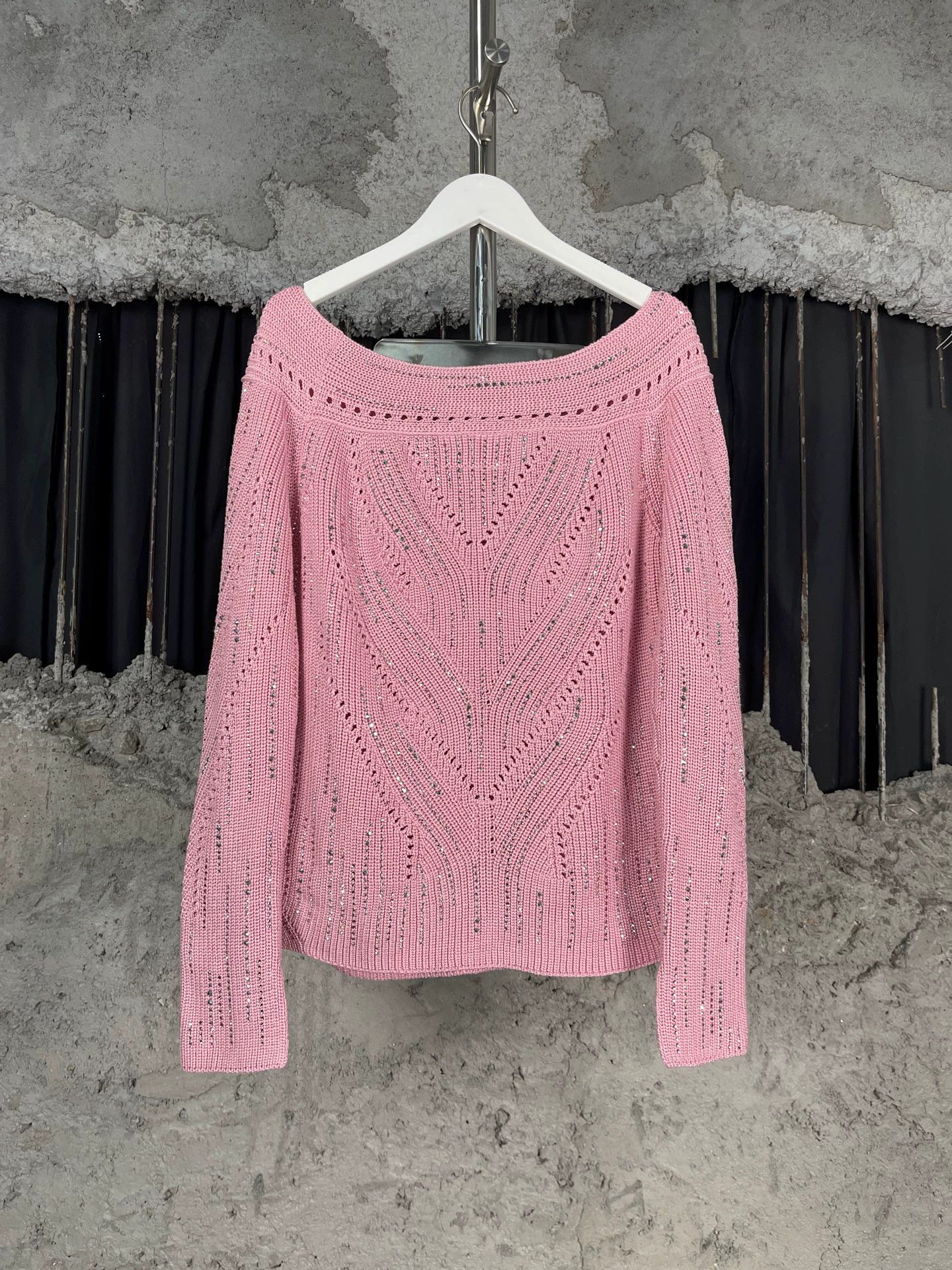 Ermanno Scervino Ermanno Scervino Crystal Sweater 42 New Size M / US 6-8 / IT 42-44 - 2 Thumbnail
