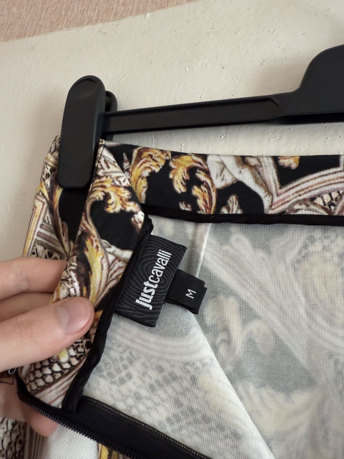 Just Cavalli Vintage Just Cavalli Skirt Women Baroque Print Mini Pencil Size M / US 6-8 / IT 42-44 - 8 Thumbnail