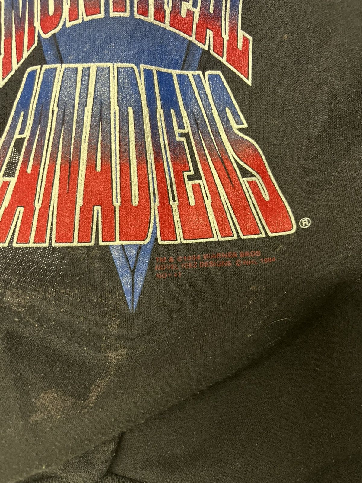 Vintage Vintage bugs bunny montreal canadiens sweatshirt Size US M / EU 48-50 / 2 - 3 Thumbnail