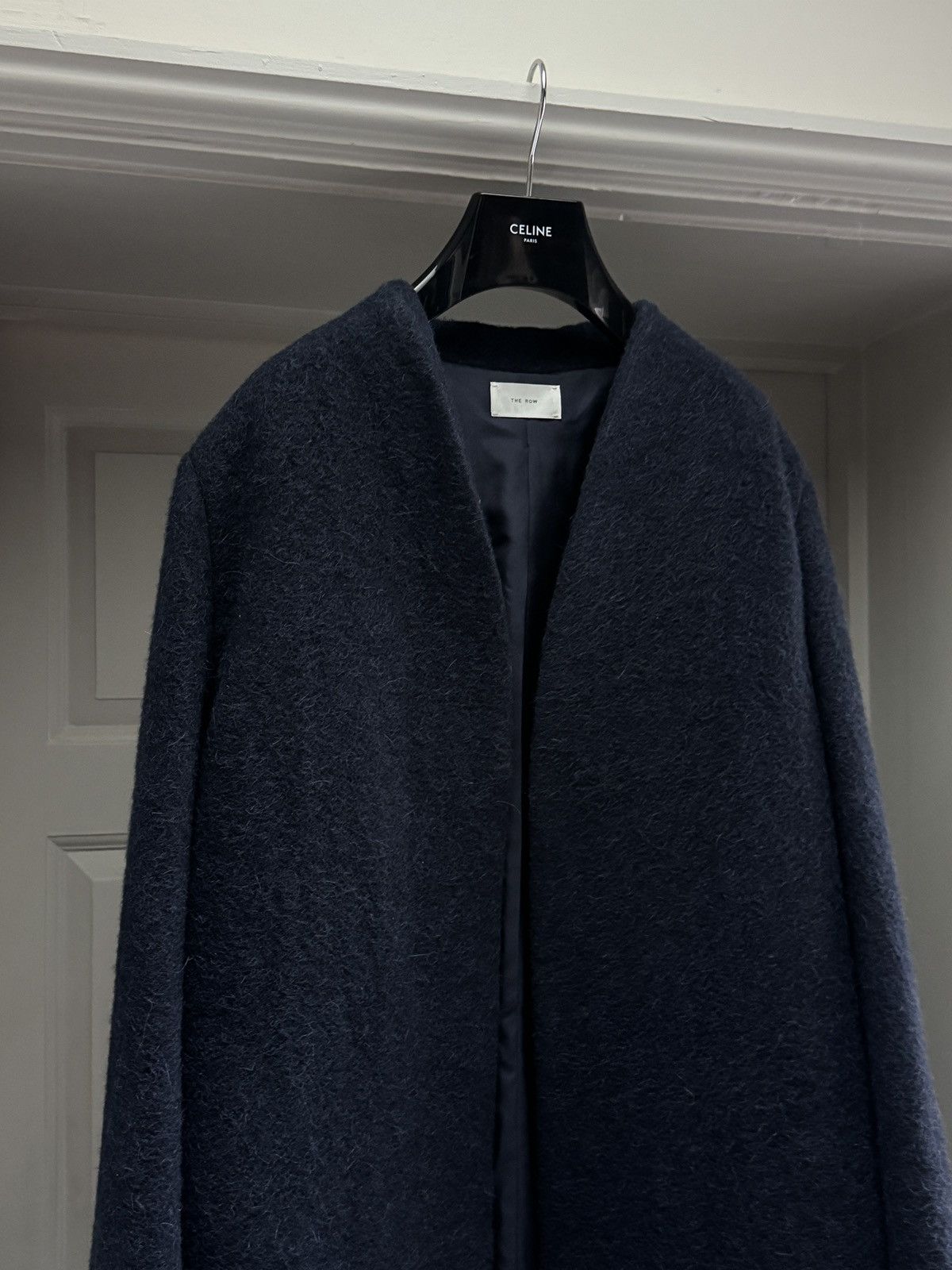 The Row The Row Ceren Coat in Dark Navy Blue size UK 14 / Mens Large Size US L / EU 52-54 / 3 - 3 Thumbnail