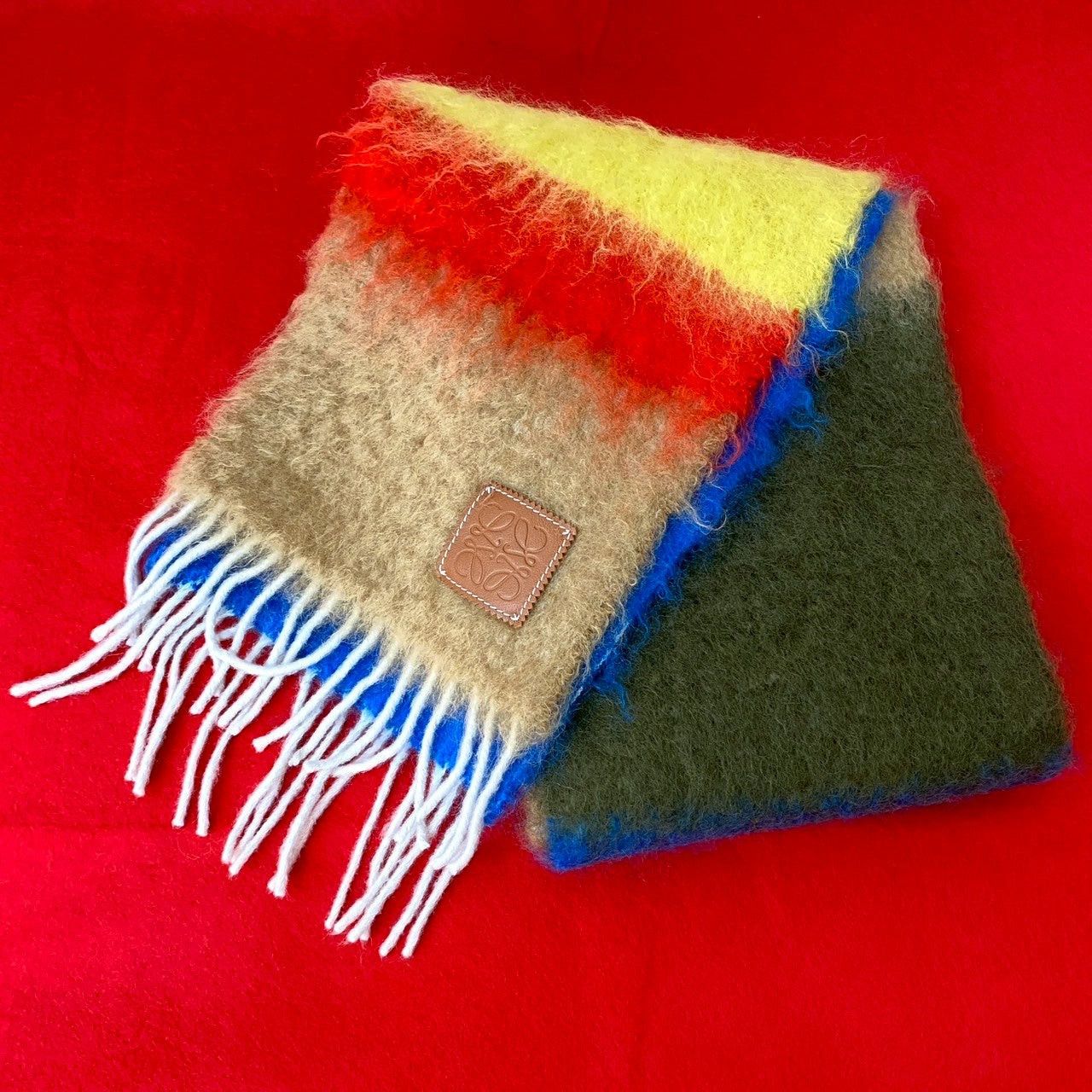 Loewe Loewe Blue Wool Size ONE SIZE - 1 Thumbnail
