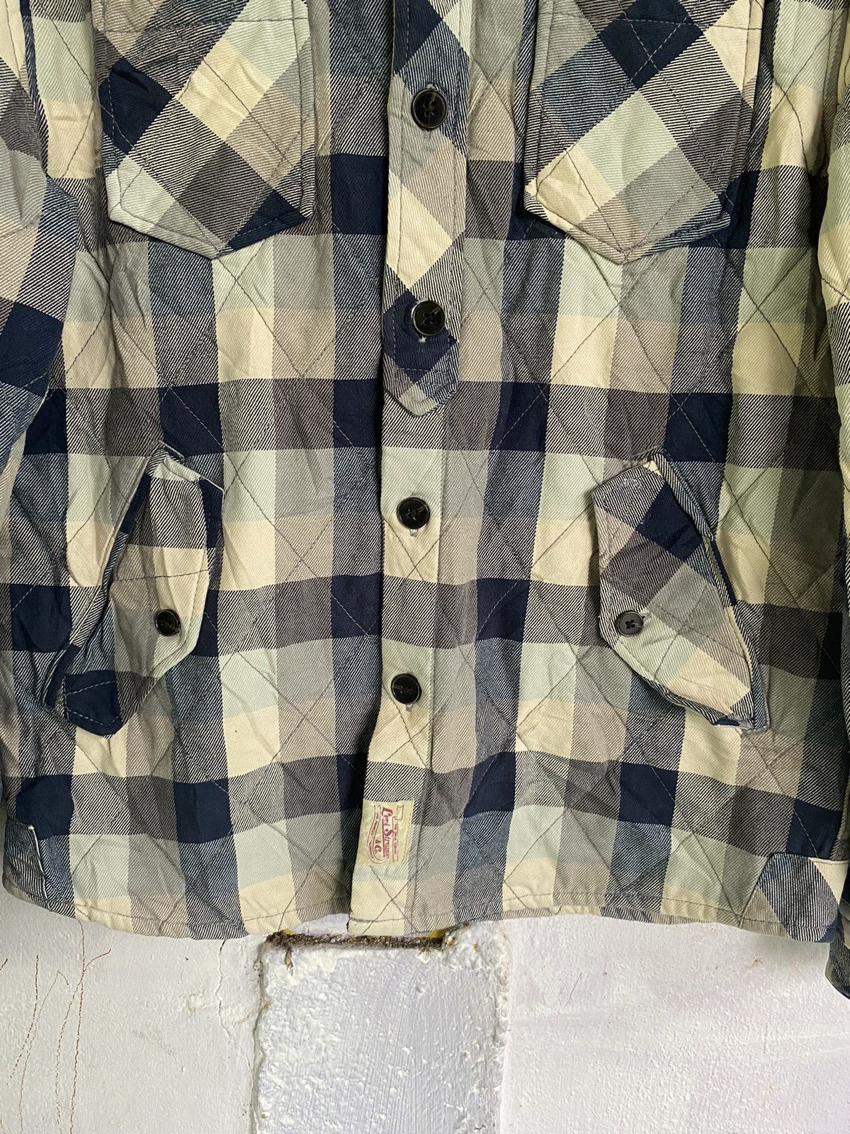 Levi's Levis Blue Plaid Sherpa Lined Trucker Jacket Mens Sz L Size US L / EU 52-54 / 3 - 8 Thumbnail