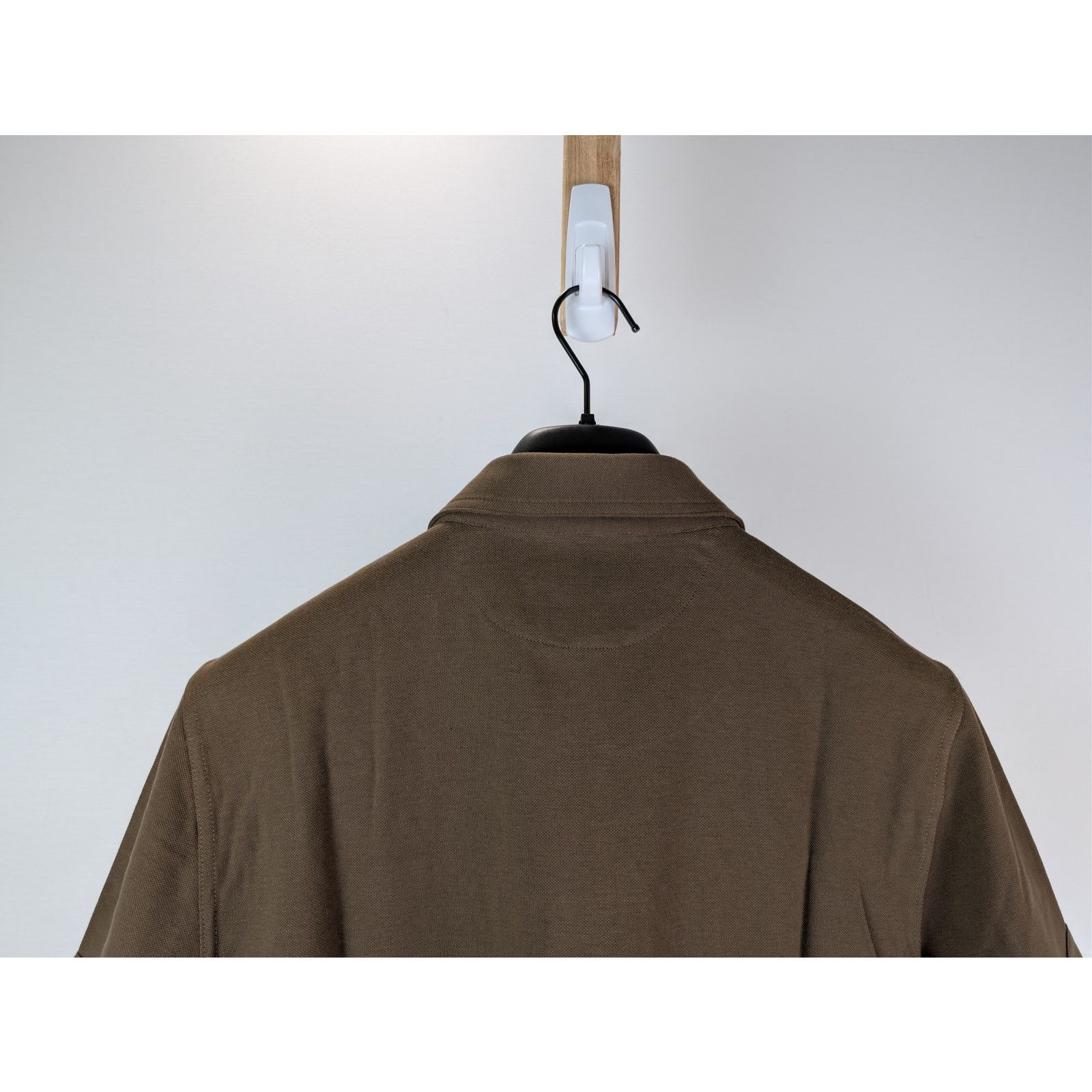 Tom Ford o1rshd1 Cotton Pique Polo Shirt in Brown Size US M / EU 48-50 / 2 - 11 Thumbnail