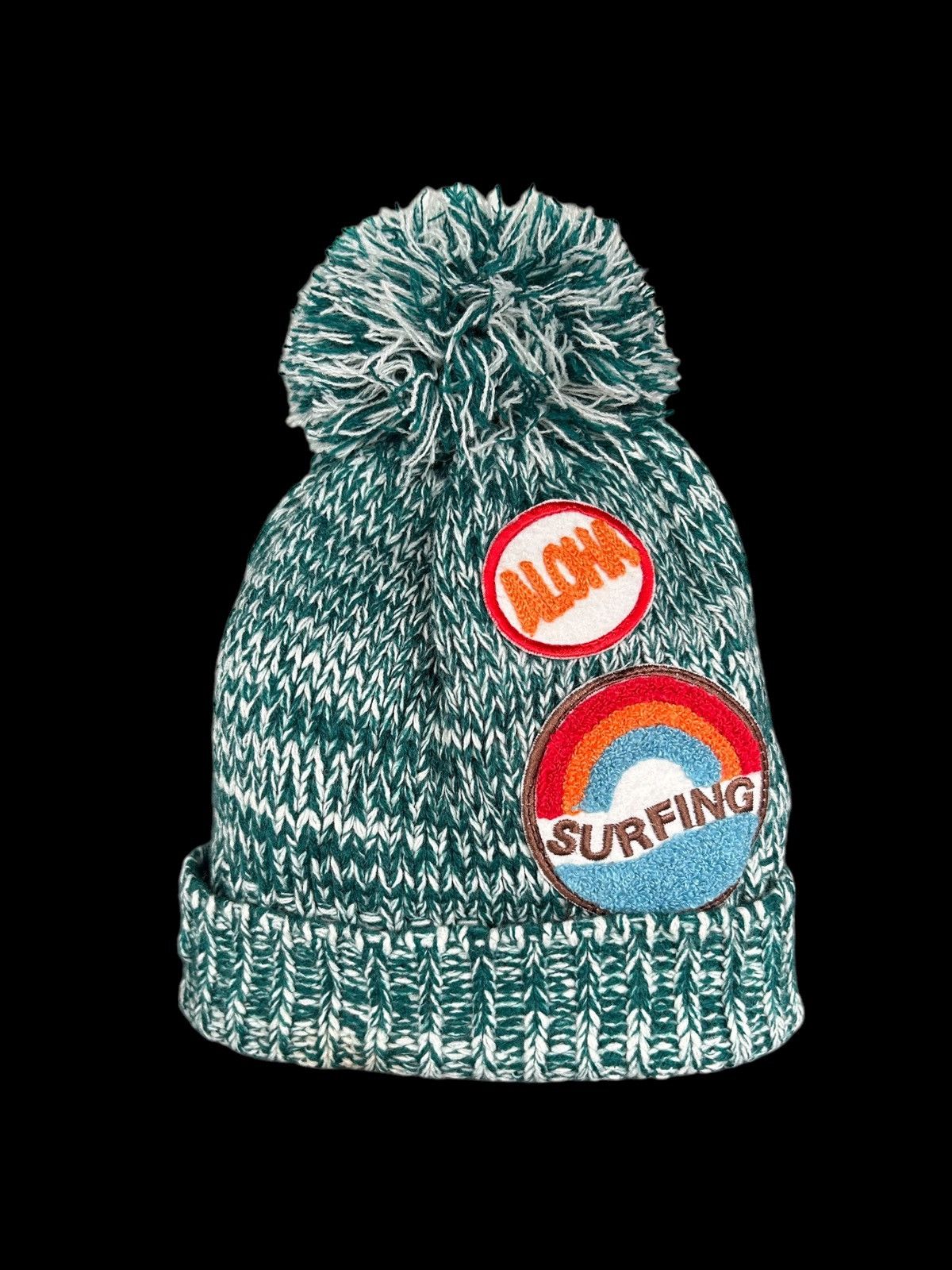 Japanese Brand × Kapital × Vintage Crochet Knitted handmade Hippies Style Beanie Hats 🌈☠️☠️ Size ONE SIZE - 7 Thumbnail