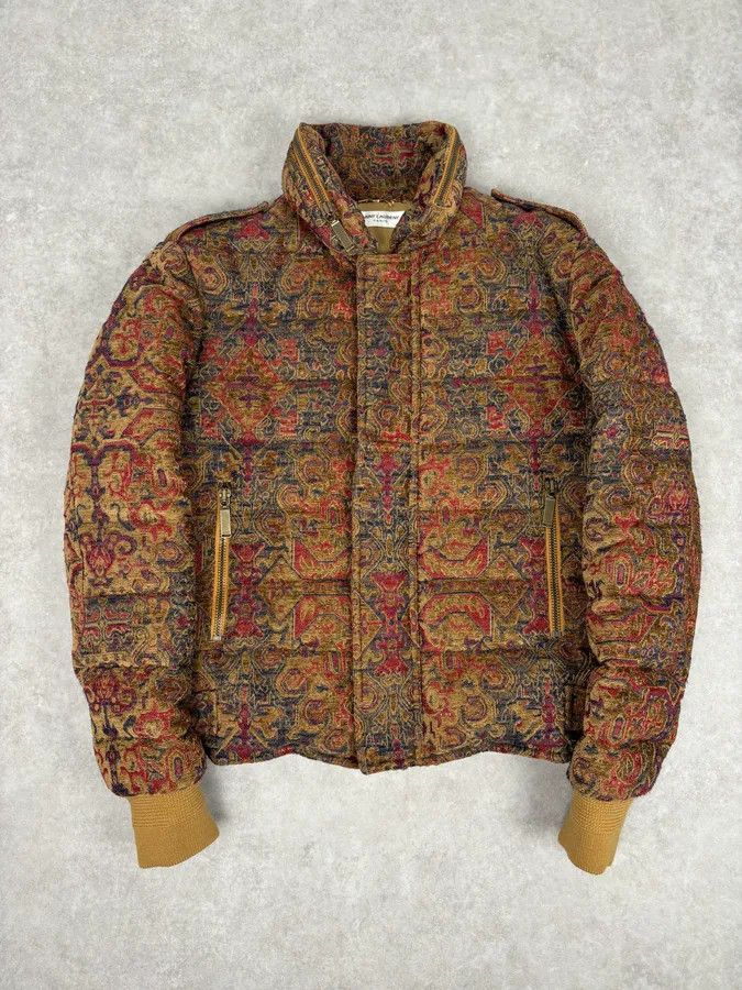 Saint Laurent Paris FW2017 Saint Laurent Persan Nylon Quilted Puffer Jacket Size S / US 4 / IT 40 - 1 Thumbnail