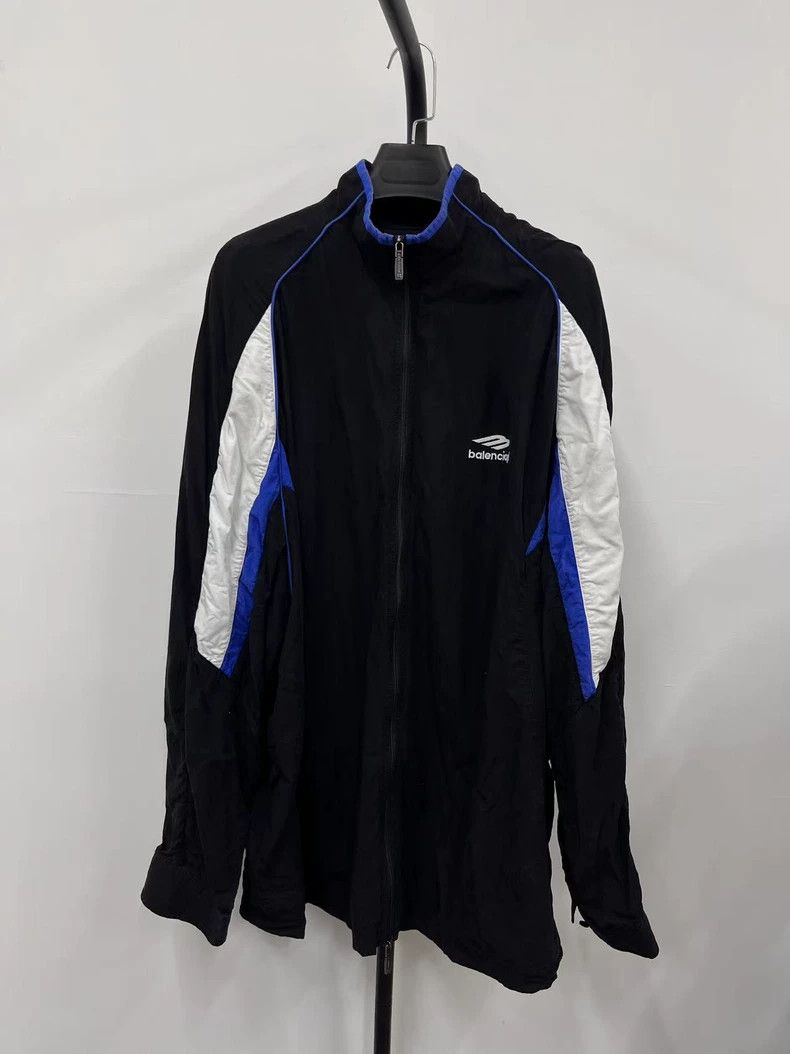 Balenciaga Balenciaga size 3 23ss Sport 3 Bsports Color-Block Coat Jac Size US M / EU 48-50 / 2 - 1 Thumbnail