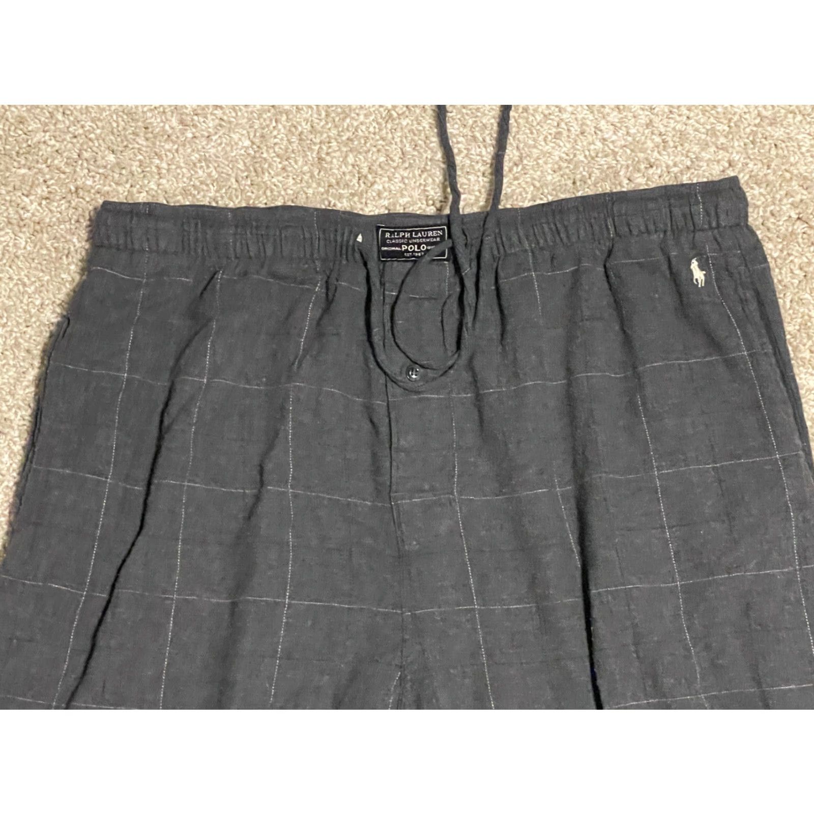 Polo Ralph Lauren Polo Ralph Lauren Pajama Pants Large Gray Men Size US L / EU 52-54 / 3 - 2 Thumbnail