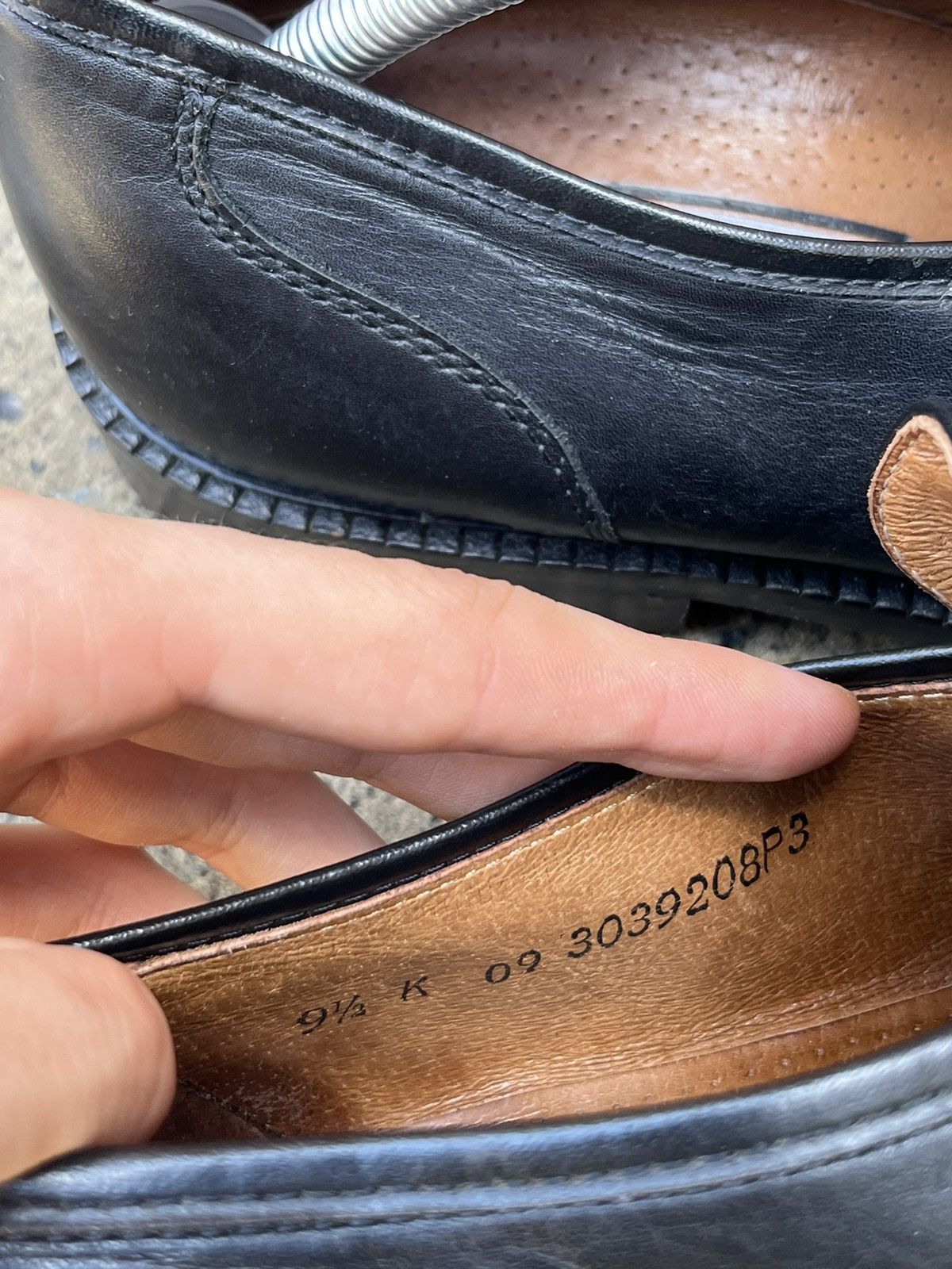 Genuine Leather Vintage Massive Loafers Genuine Leather Horsebit Bugatti Size US 10 / EU 43 - 6 Thumbnail
