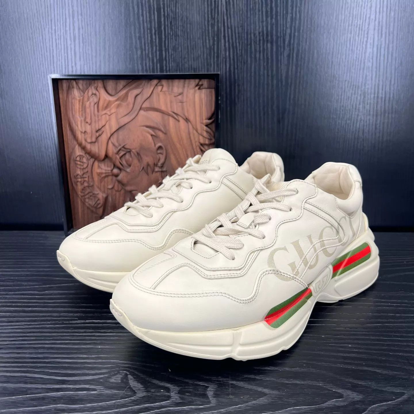 Gucci Gucci Rhyton Belt Dad Sneakers US8.5 / EU42.5 Near Mint Size US 9.5 / EU 42-43 - 1 Thumbnail