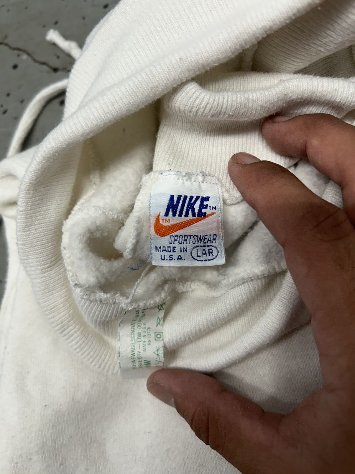 Nike × Vintage VTG 70s Nike Sweatpants Size US 31 - 3 Thumbnail