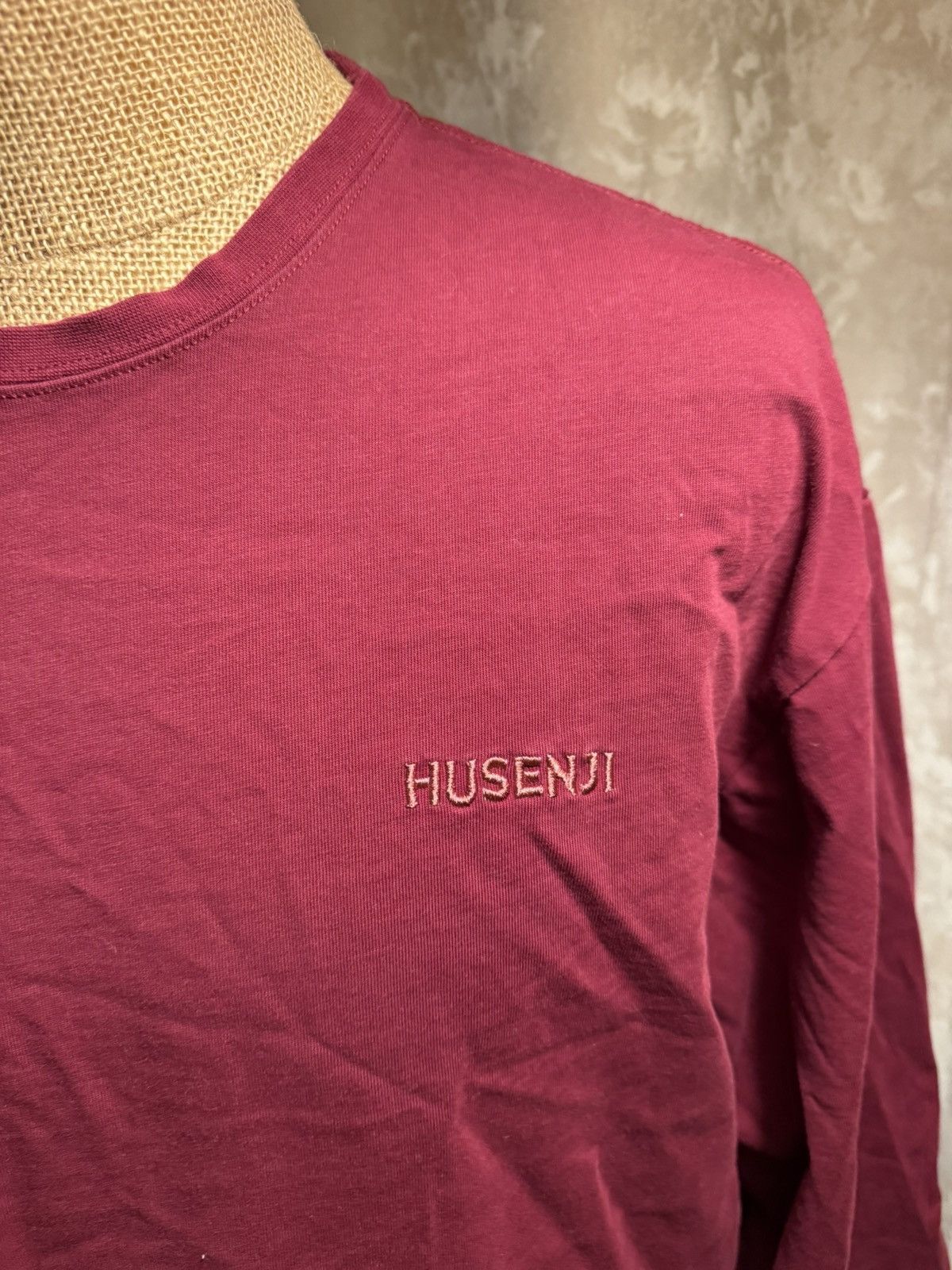 Other HUSENJI Long Sleeve Graphic Tee Bold Streetwear Vibe Size US M / EU 48-50 / 2 - 2 Thumbnail