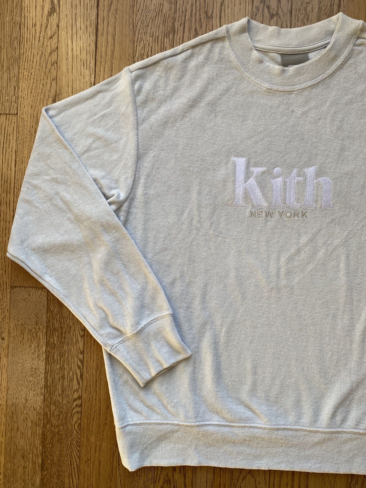 Kith Kith Logo Crewneck Terry Sz S Size US S / EU 44-46 / 1 - 5 Thumbnail