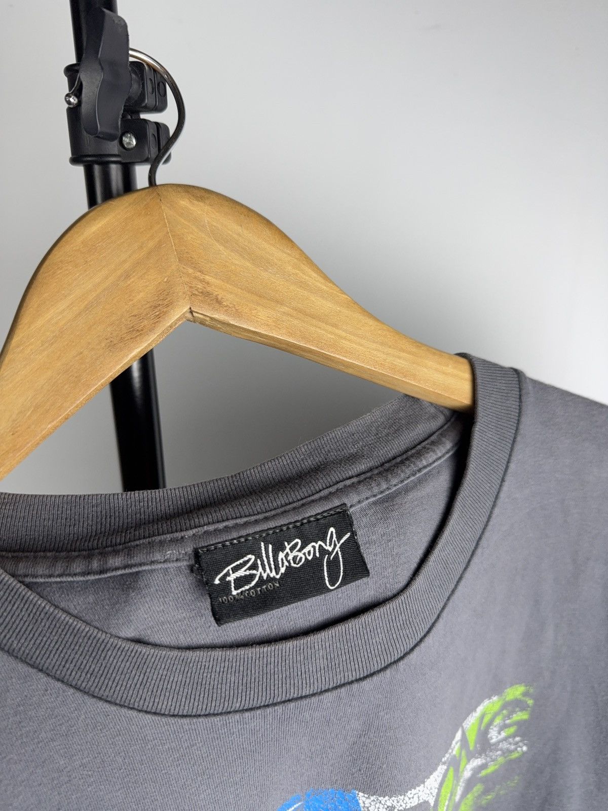 Billabong 00s Retro Billabong Vintage Sk8 Surf Surfwear Logo Tee Y2K Size US M / EU 48-50 / 2 - 6 Thumbnail