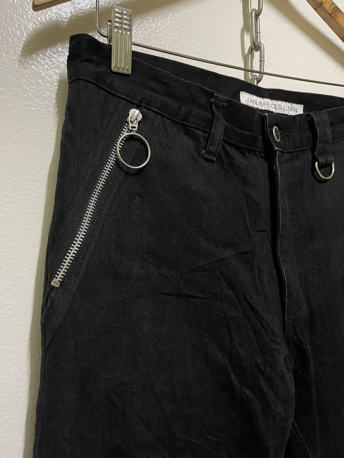 JOHN LAWRENCE SULLIVAN × Japanese Brand × Seditionaries John Lawrence Sullivan Bondage Zipper Jeans Size US 31 - 2 Thumbnail
