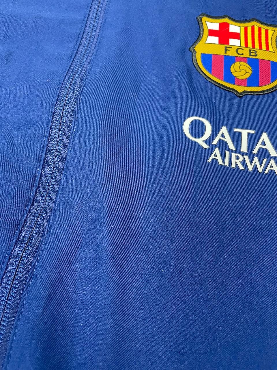 Nike Nike Barcelona 2015 2016 Training Football Track Jacket Size US L / EU 52-54 / 3 - 15 Thumbnail
