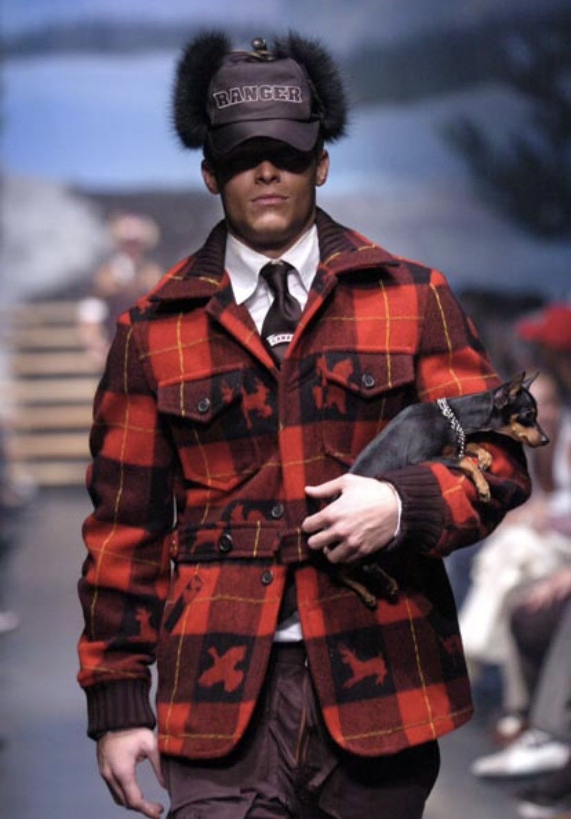 Dsquared2 Dsquared2 F/W 2004 Plaid Wool Coat Size 46 Size US M / EU 48-50 / 2 - 2 Thumbnail