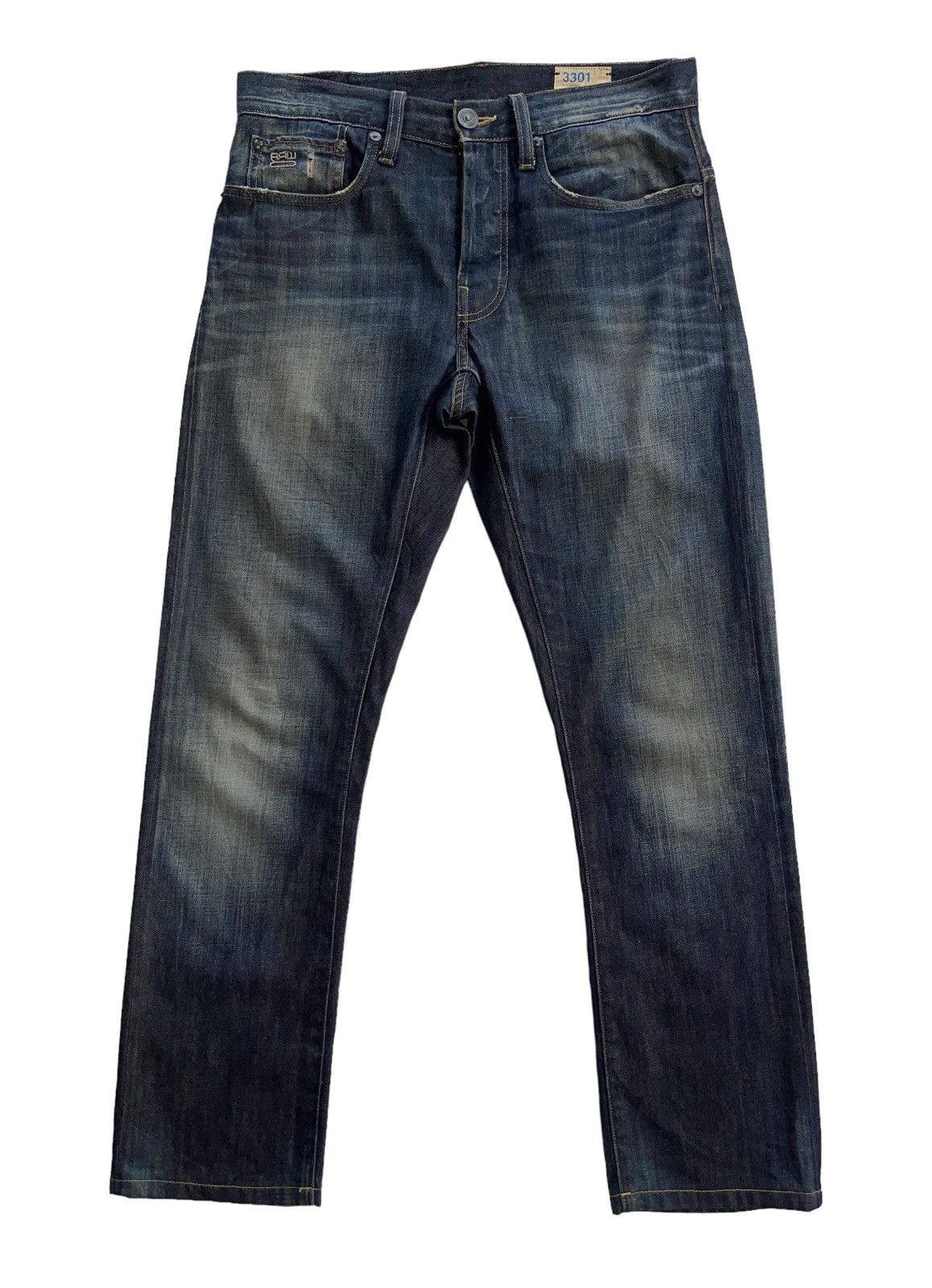 G-Star G-Star Straight Leg Denim Size US 31 - 1 Thumbnail