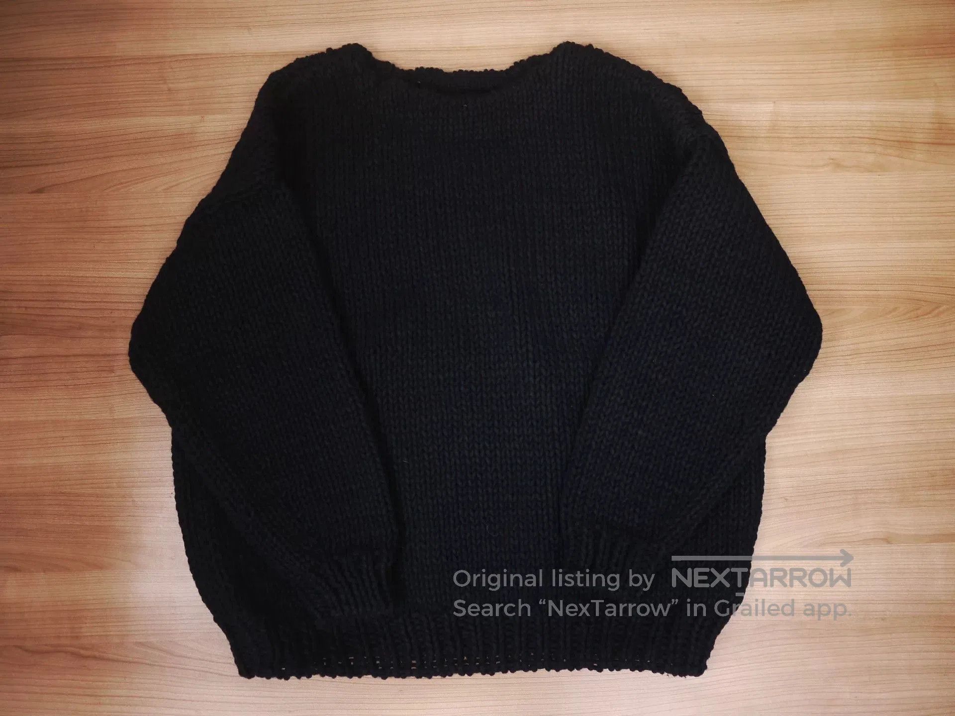 Visvim hand-knit black boatneck sweater by visvim. Size US M / EU 48-50 / 2 - 1 Thumbnail