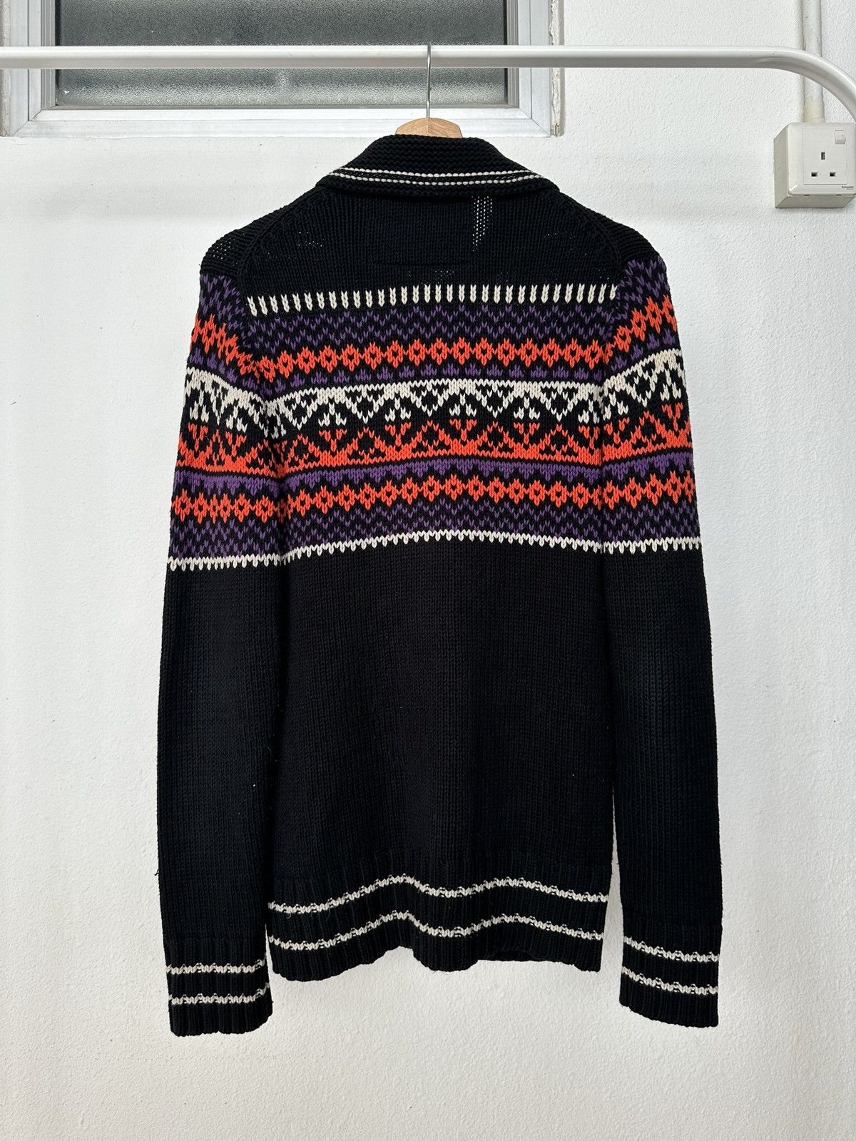 French Connection × Vintage Rare FCUK wool knitted zipper sweater Size US L / EU 52-54 / 3 - 9 Thumbnail
