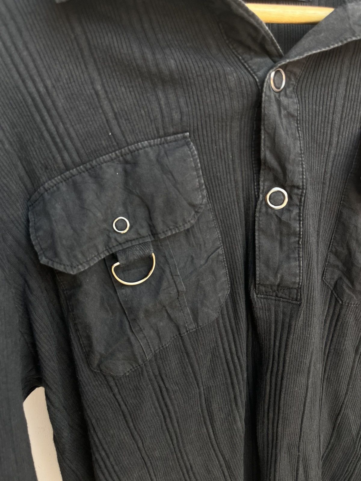 If Six Was Nine Plus Homme Gohtic Longslevee MadPunk Y2K Vkei Style LGB Size US M / EU 48-50 / 2 - 4 Thumbnail