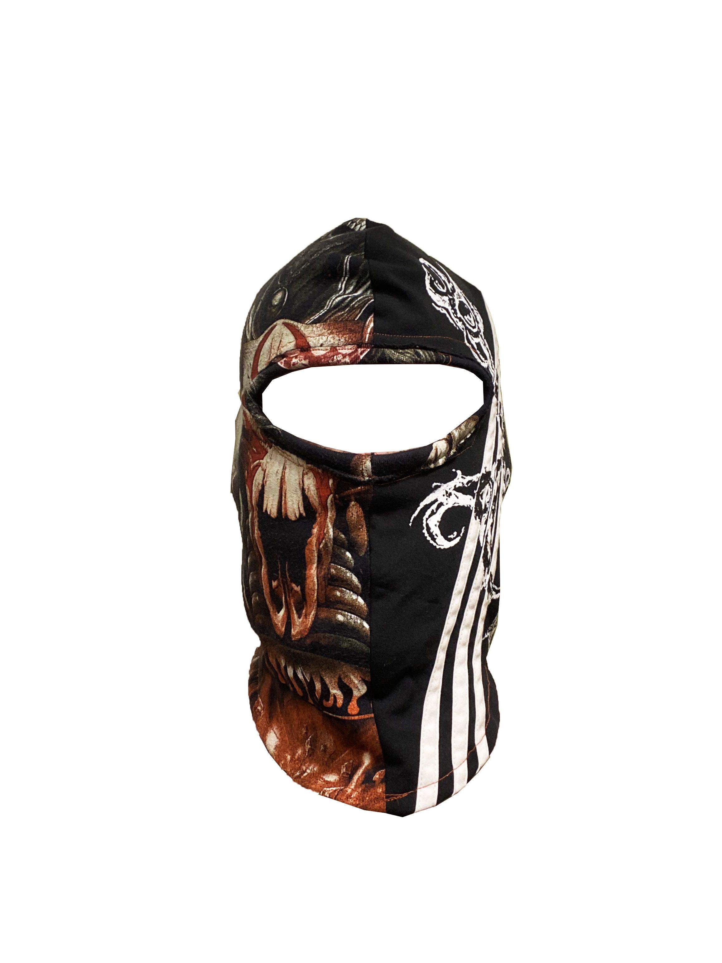 Grailed 1 OF 1 Custom Handmade Full Face Print Balaclava Size ONE SIZE - 2 Thumbnail