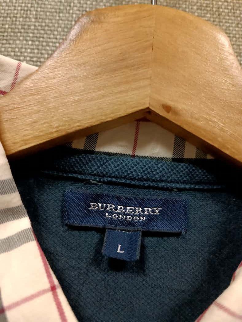 Burberry × Burberry Prorsum × Vintage vintage burberry nova check polo shirt Size US M / EU 48-50 / 2 - 4 Thumbnail
