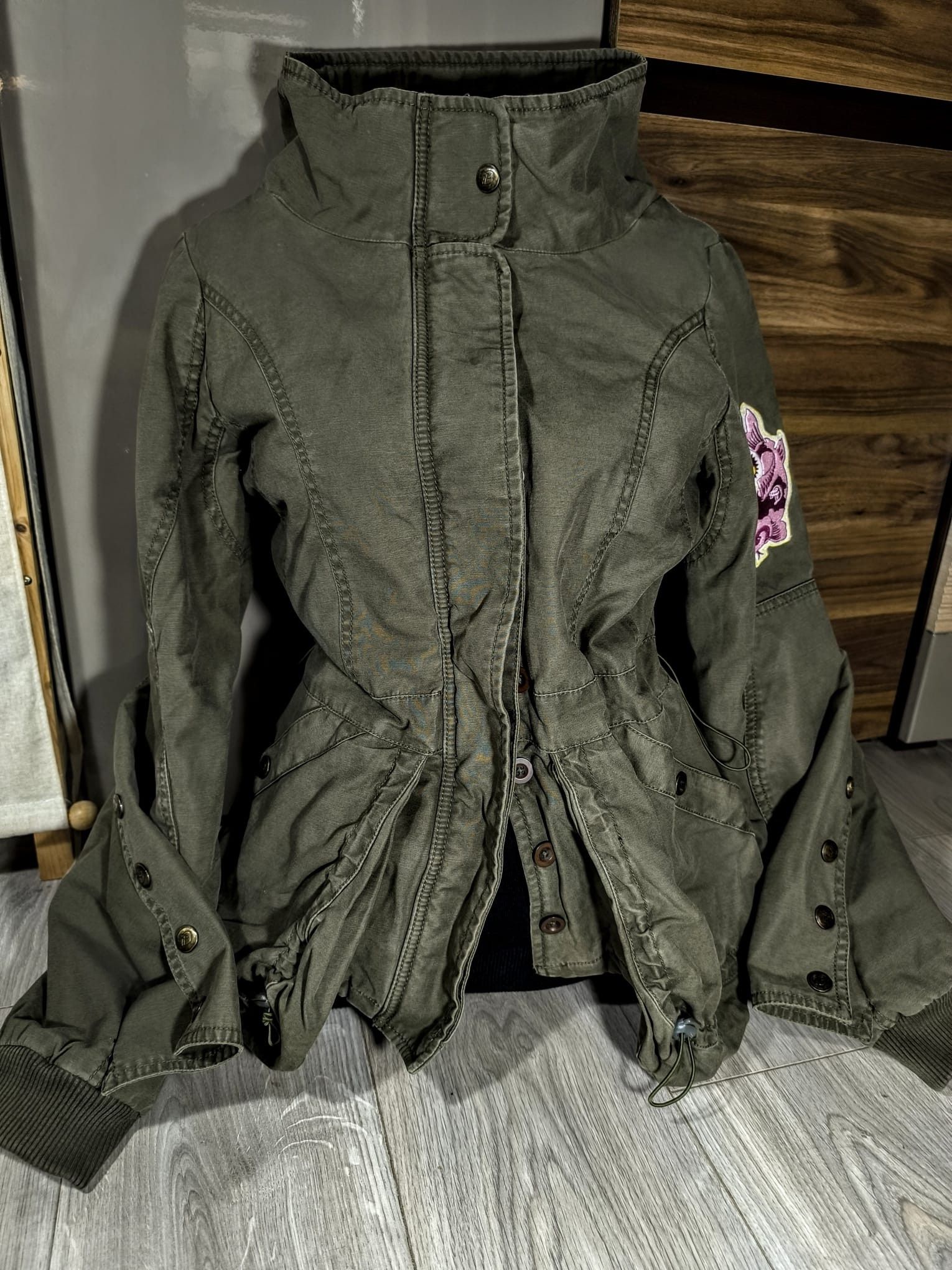 Hysteric Glamour avantgarde high collar military cargo jacket Size M / US 6-8 / IT 42-44 - 8 Thumbnail