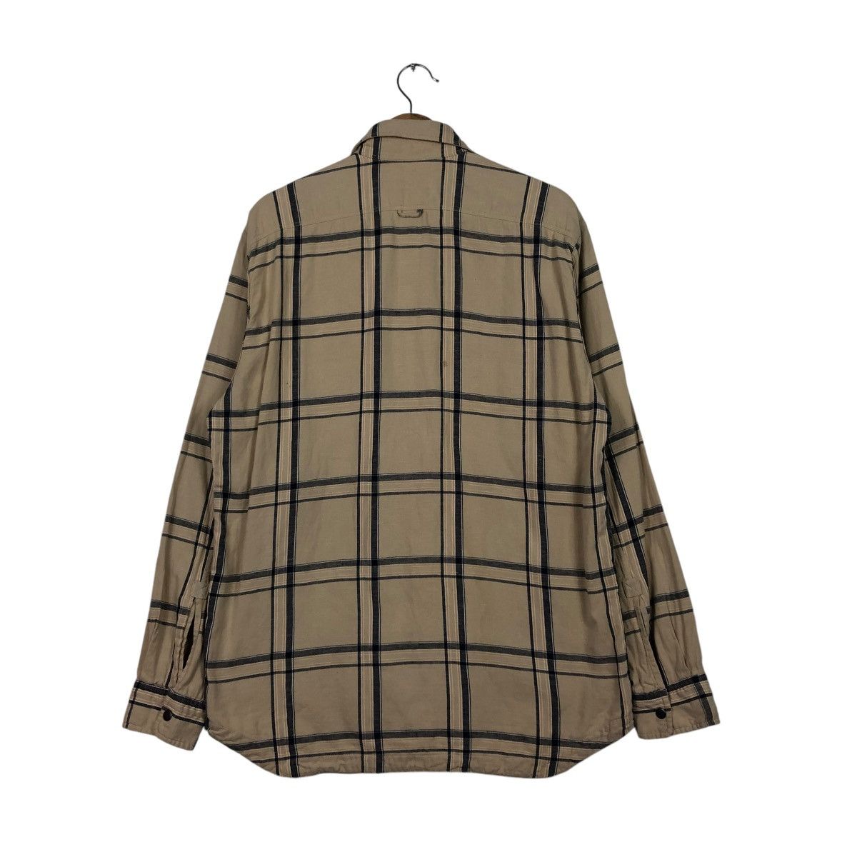 Japanese Brand 🔥VINTAGE REVERSIBLE FLANNEL JACKET LACOSTE TARTAN DESIGN Size US M / EU 48-50 / 2 - 10 Thumbnail