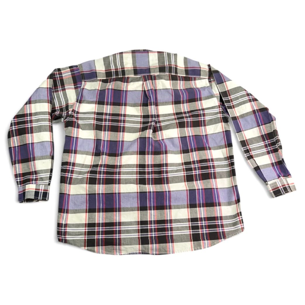 Vintage VINTAGE Cinch Western Shirt Adult XL Purple Plaid Cowboy Work Shirt Size US XL / EU 56 / 4 - 3 Thumbnail