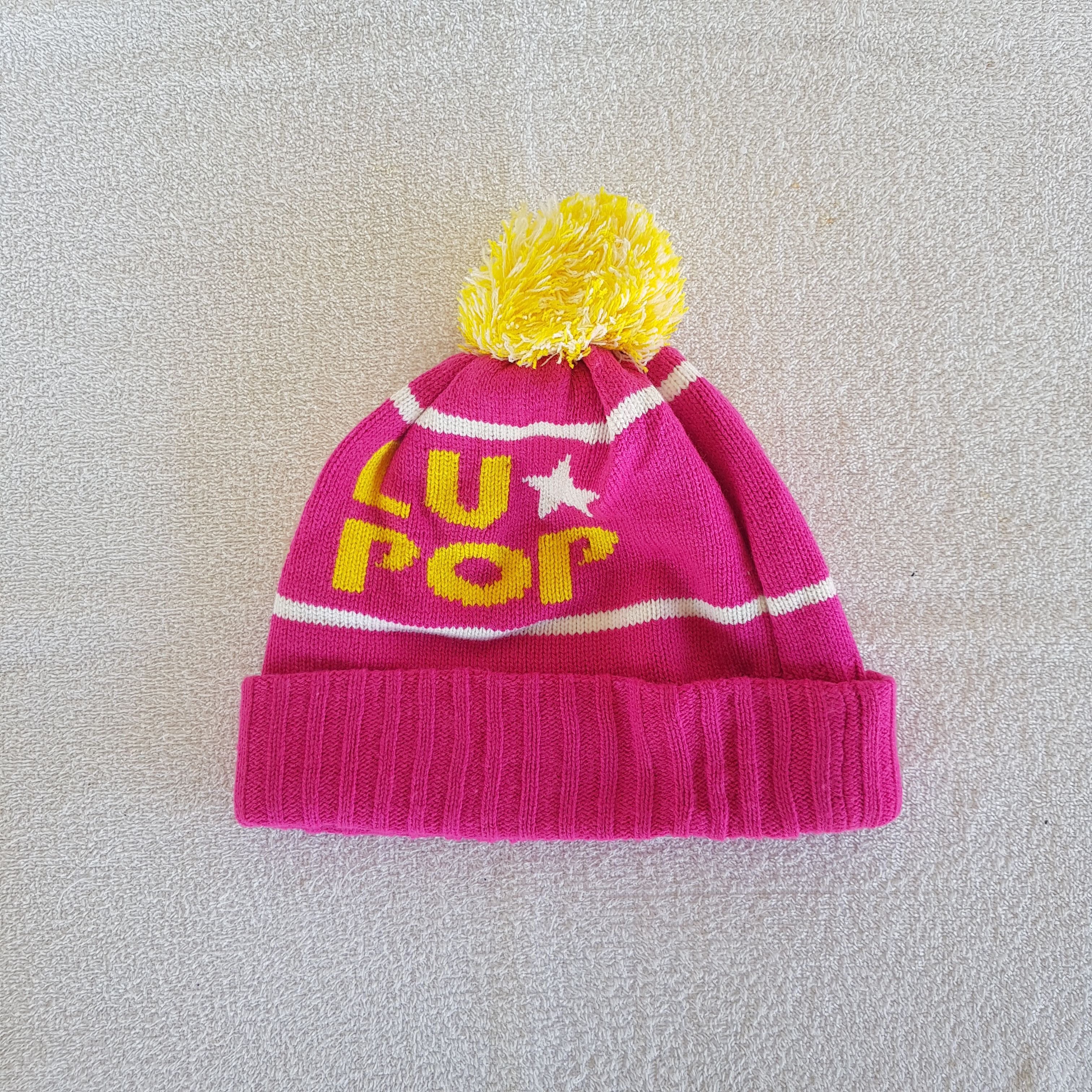 Japanese Brand Vintage Co Lu Beanie Japanese Ribbed Knit Isle Snow Caps Hat Size ONE SIZE - 6 Thumbnail