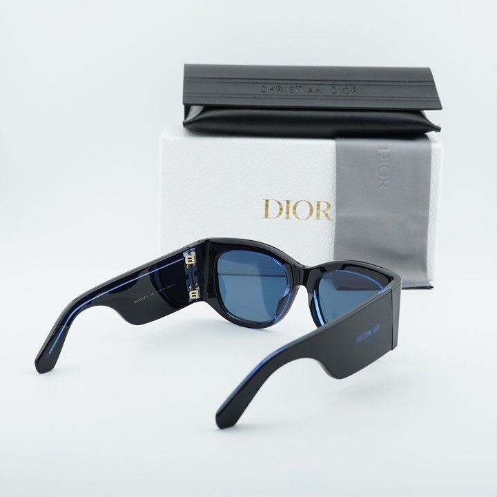 Dior Dior DIORNUIT S1I 17B0 Sunglasses Black Square Frame Size ONE SIZE - 11 Thumbnail