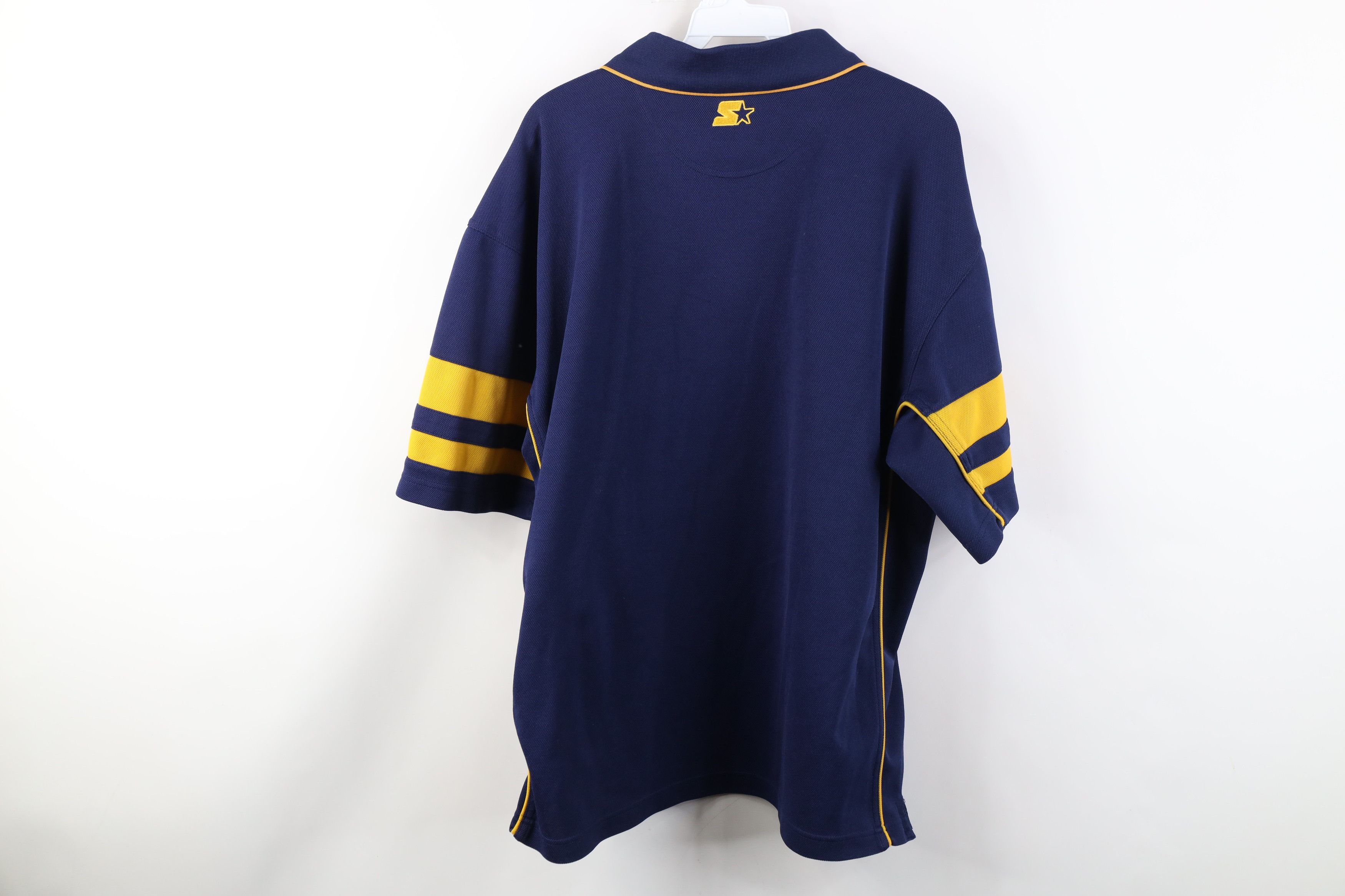 Starter Vintage 90s Starter University of Michigan Athletics Shirt Size US XL / EU 56 / 4 - 13 Thumbnail