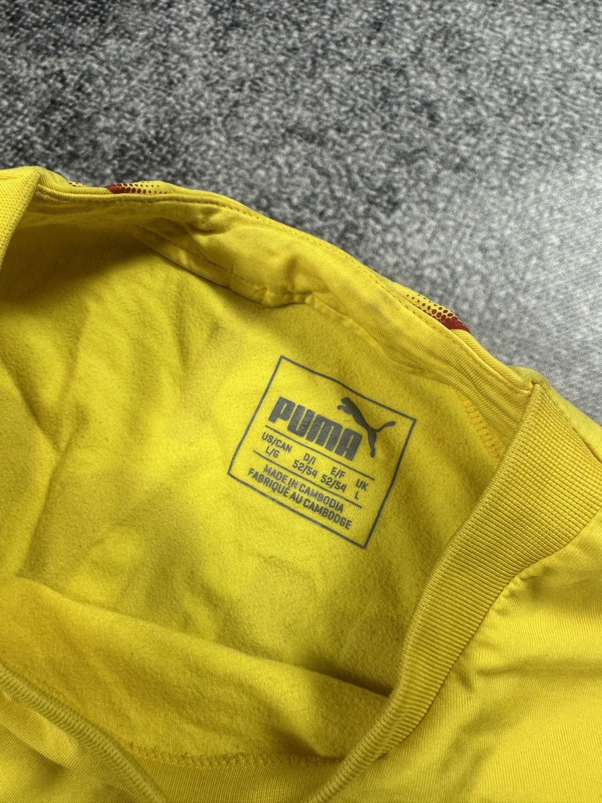 Puma Puma Ghana Soccer Jersey Long Streetwear Rare VTg Casual L Size US L / EU 52-54 / 3 - 5 Thumbnail