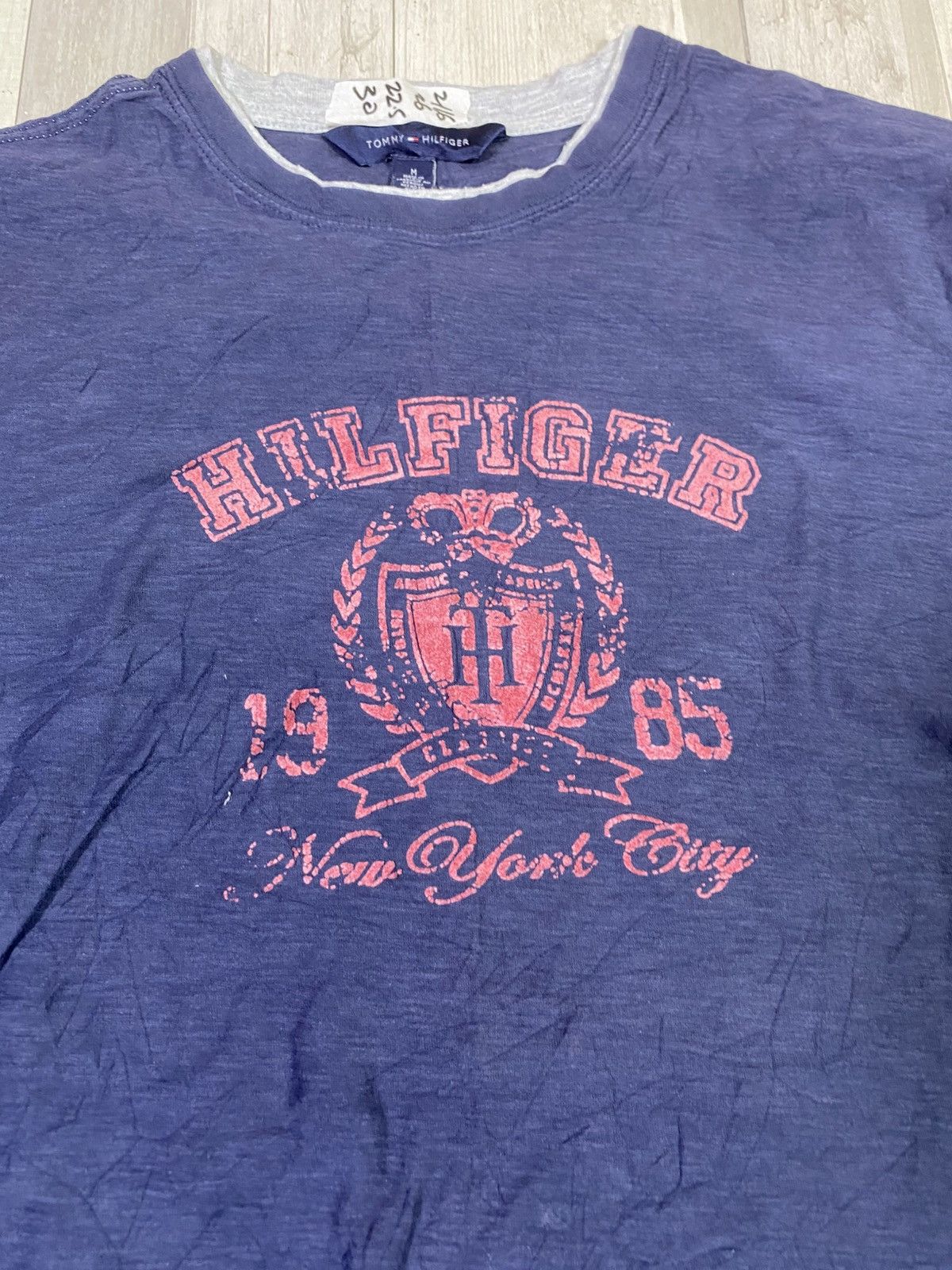 Tommy Hilfiger Timmy hilfiger long sleeve big logo size L Size US L / EU 52-54 / 3 - 3 Thumbnail