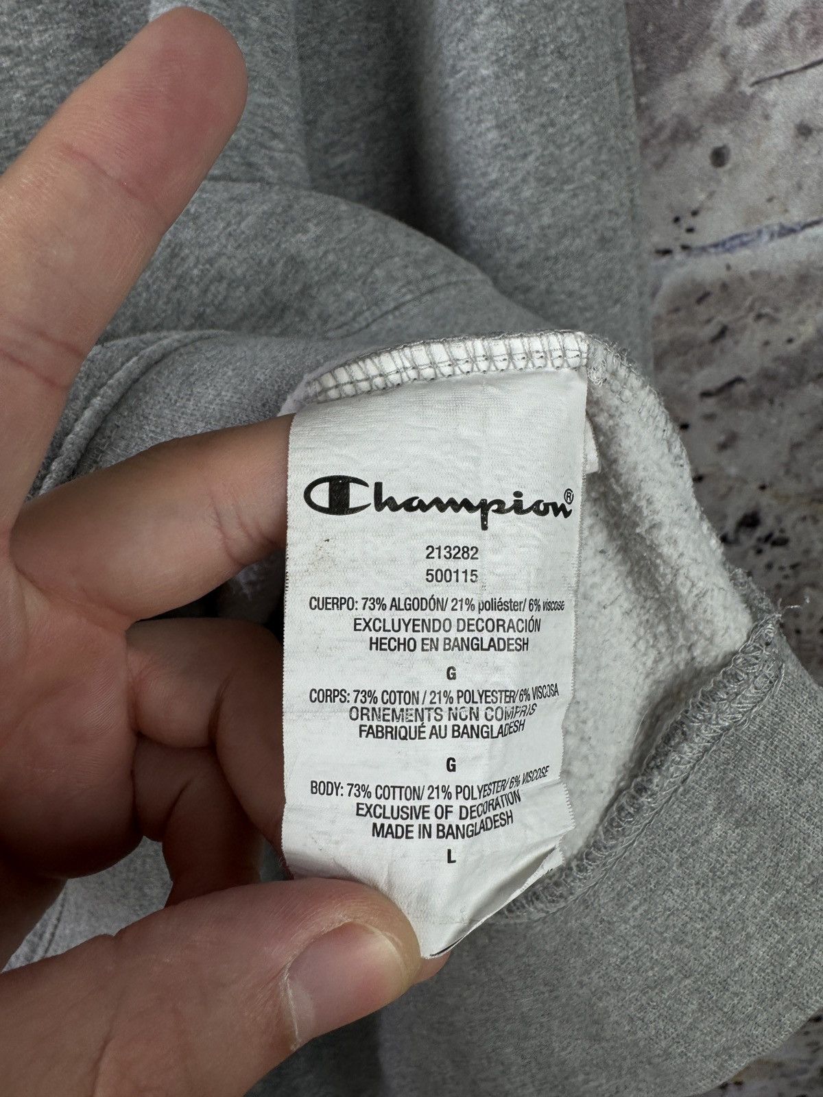 Champion Men’s Champion Sweatshirt Streetwear Size Large Size US L / EU 52-54 / 3 - 8 Thumbnail