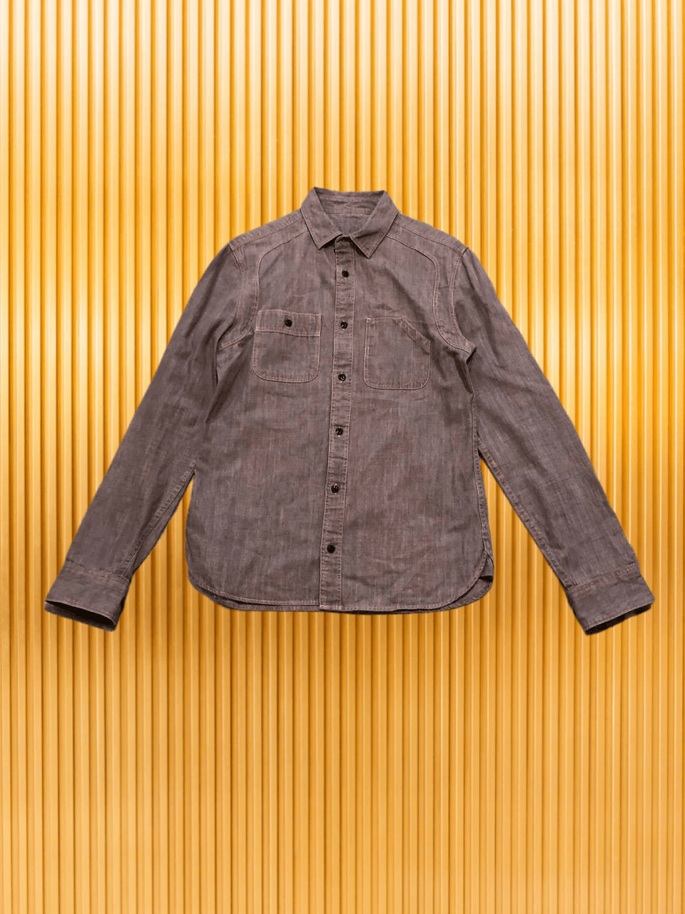 Allsaints Vintage denim Shirt Allsaints crazy Y2K streetwear Size US S / EU 44-46 / 1 - 1 Thumbnail