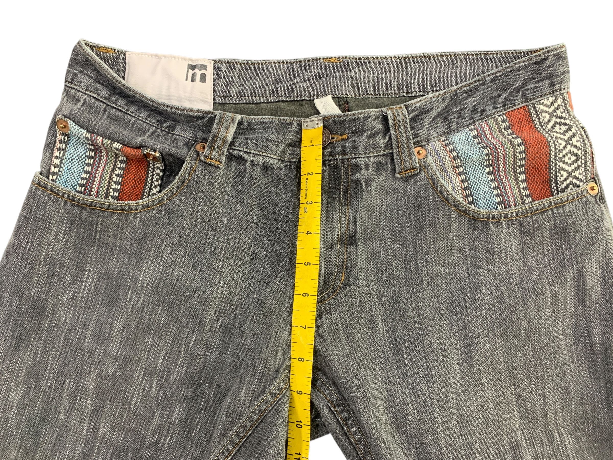 Japanese Brand Modish Double Waist Jeans Size US 34 / EU 50 - 17 Thumbnail