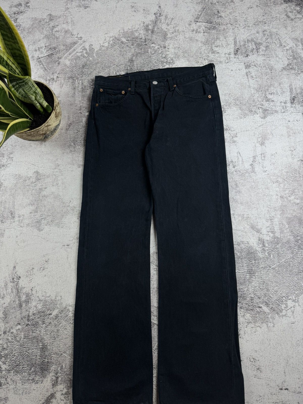 Levi's LEVIS 501 Comfort Fit W33 L30 Denim Straight USA 90s Cotton Jeans Pants Trousers Size US 33 - 11 Thumbnail