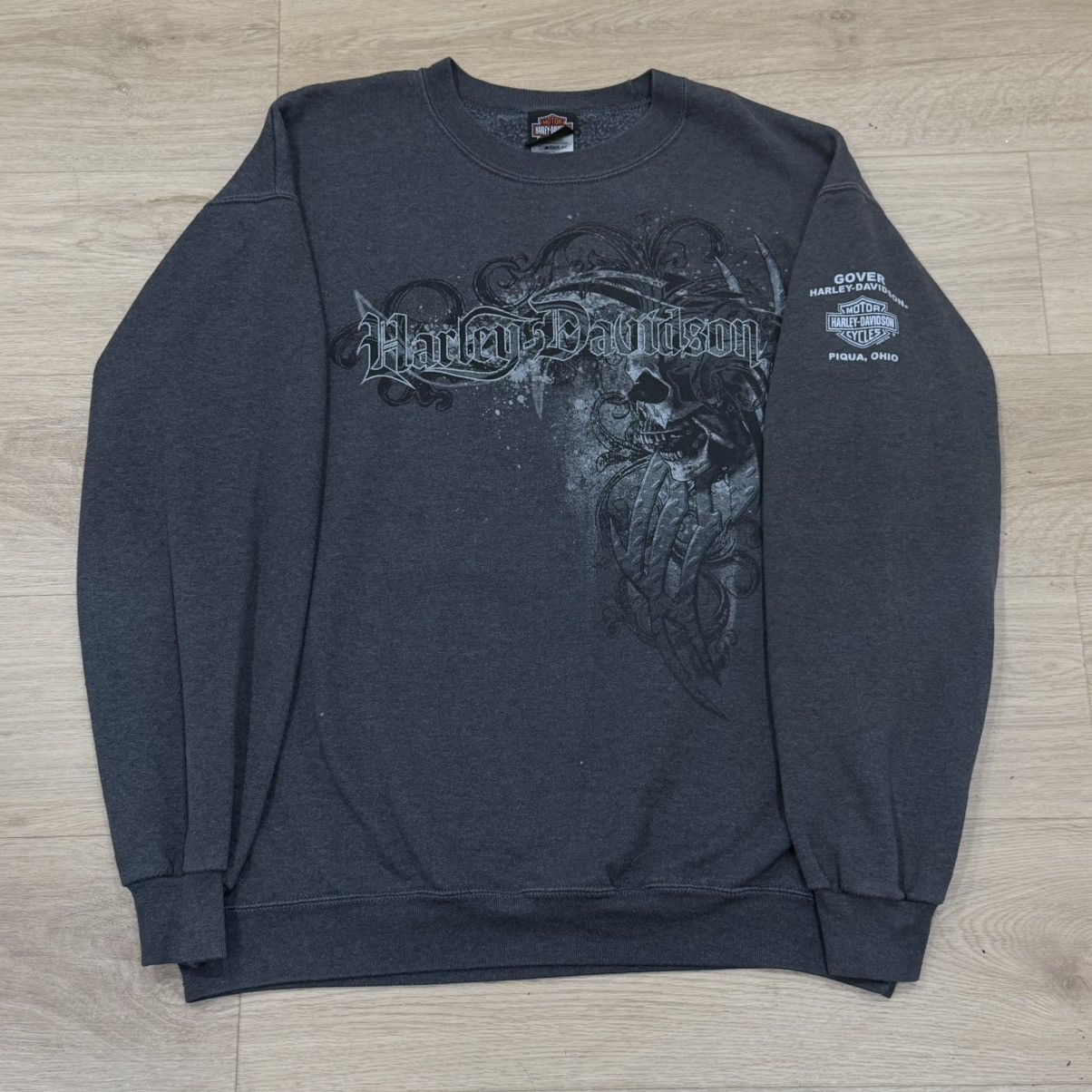 Harley Davidson Vintage Harley Davidson Long Sleeve Size US L / EU 52-54 / 3 - 1 Thumbnail