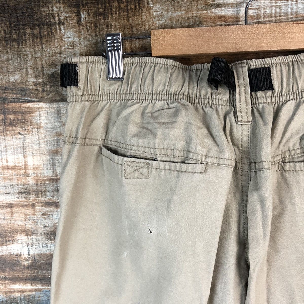 Japanese Brand Anti Label Brown Cargo Multipocket Pants #A2422 Size US 31 - 18 Thumbnail