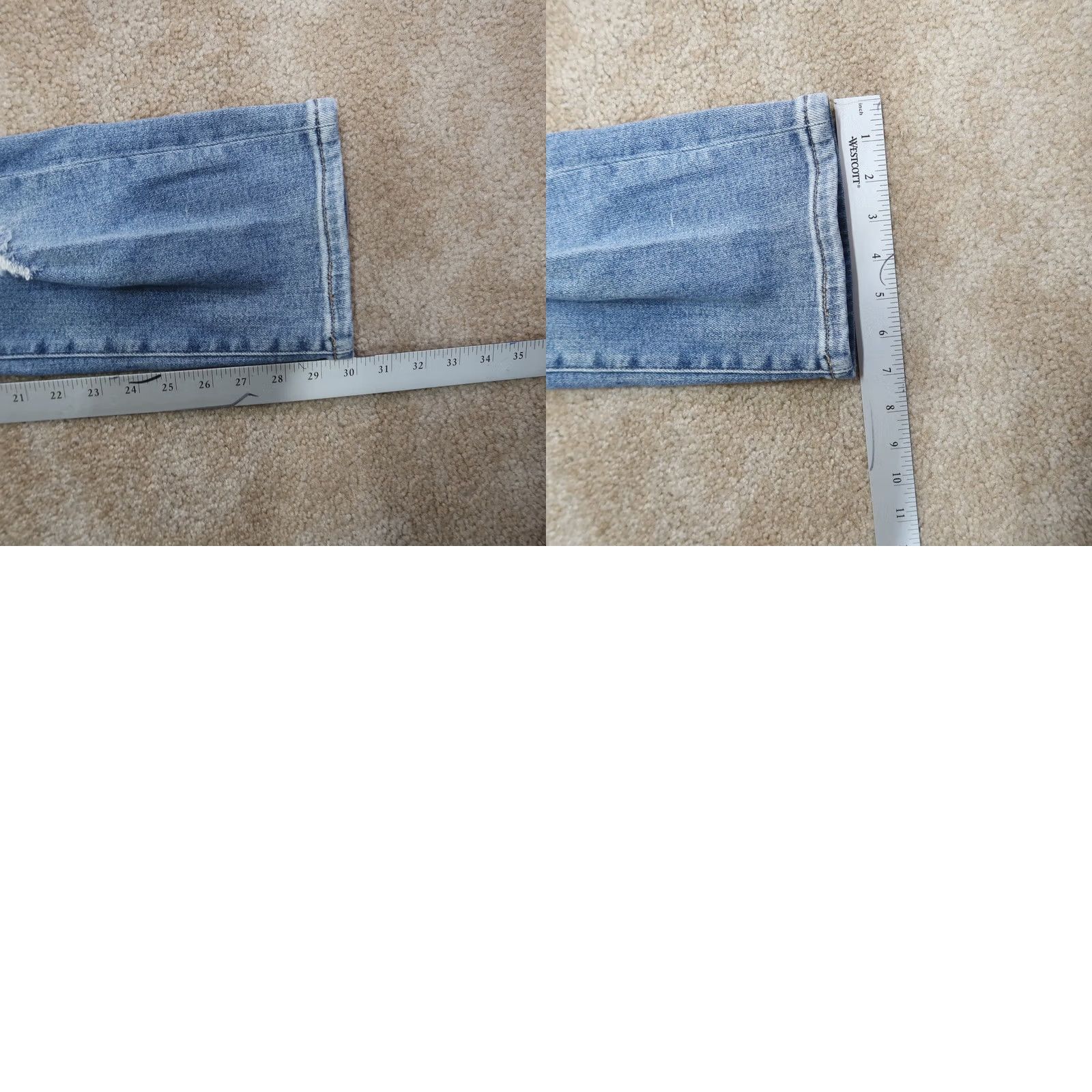 Vintage VINTAGE? No. Judy Blue High Rise Straight Leg Jeans Women's 13/31 Blue Stretch Denim Size 34" / US 12 / IT 48 - 9 Thumbnail