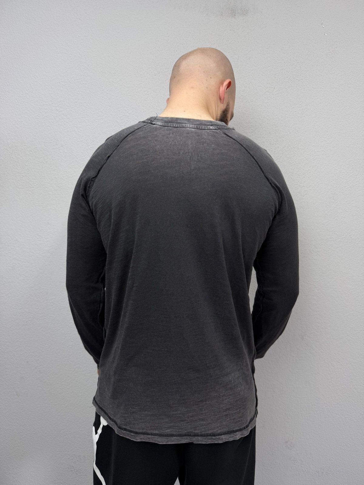 If Six Was Nine Vintage Skull Print Long Sleeve Rick Owens Style Size US L / EU 52-54 / 3 - 5 Thumbnail