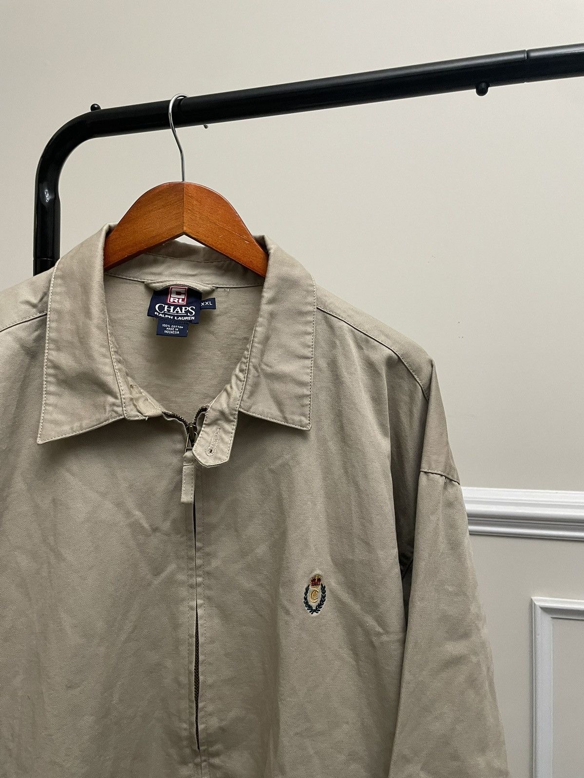 Polo Ralph Lauren Vintage 90s Y2K Chaps Ralph Lauren Harrington Style Jacket Size US XL / EU 56 / 4 - 2 Thumbnail